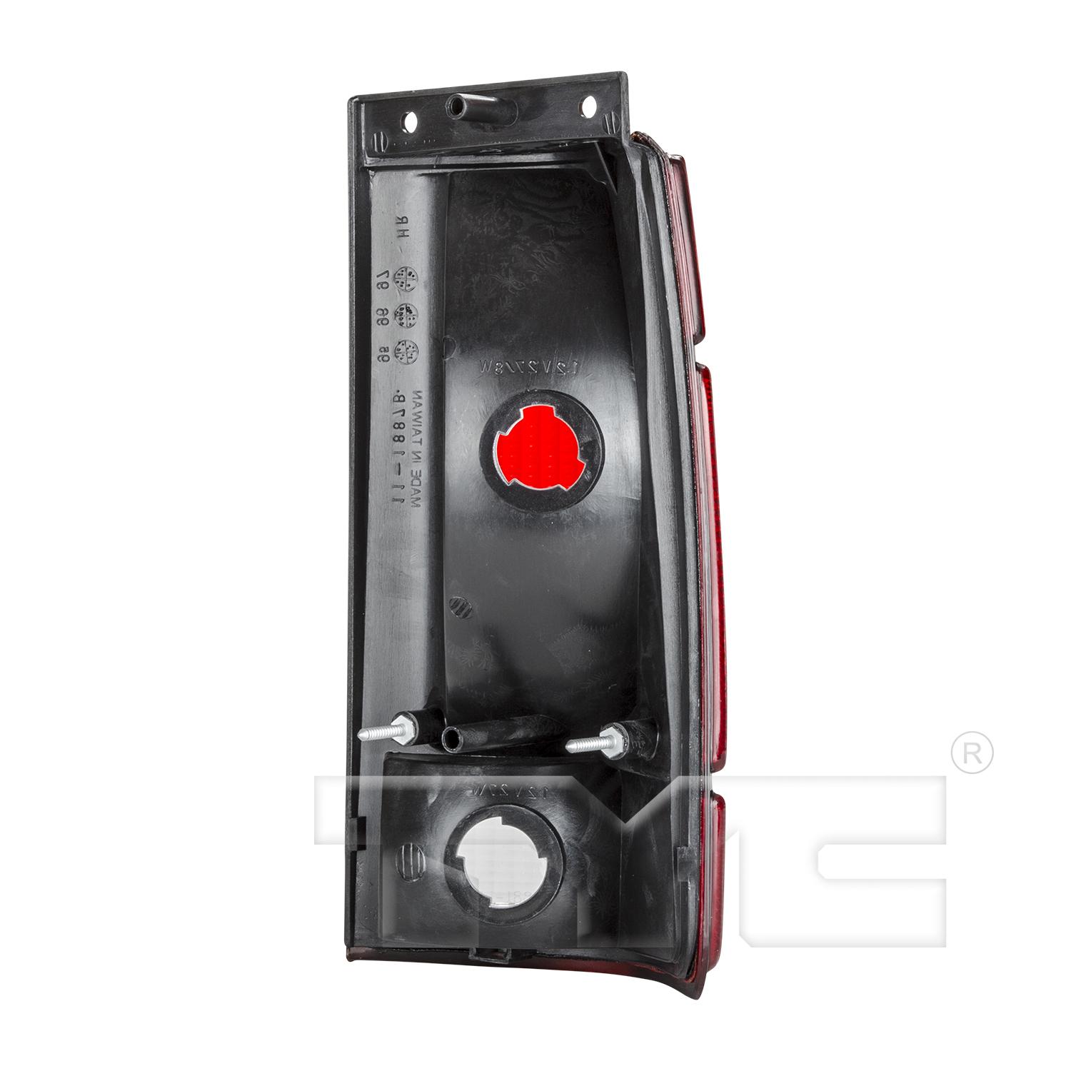 TYC 11188801 Tail Light Assembly product image 2 of 6