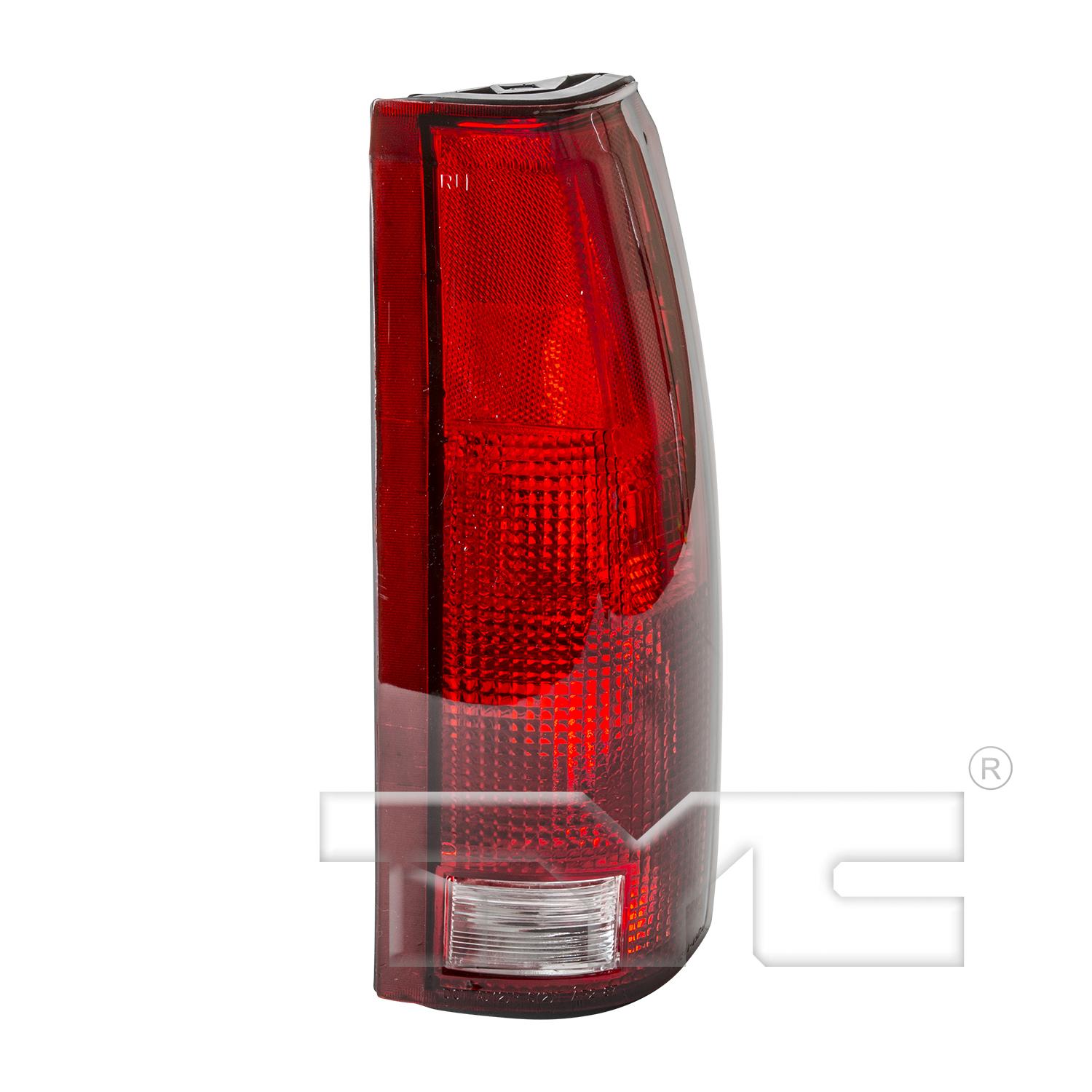 TYC 11191301 Tail Light Assembly product image 1 of 6