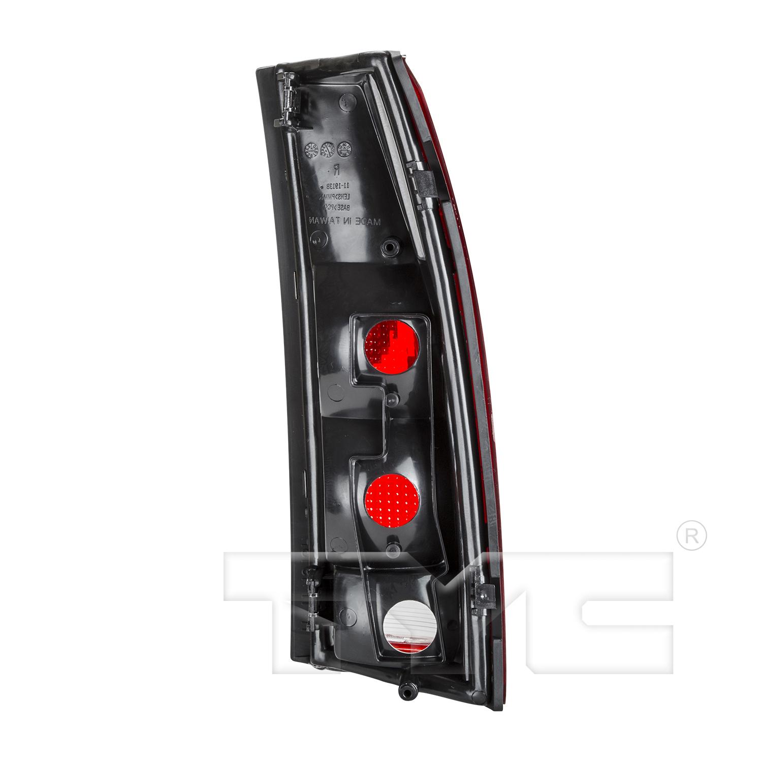 TYC 11191401A Tail Light Assembly product image 2 of 6