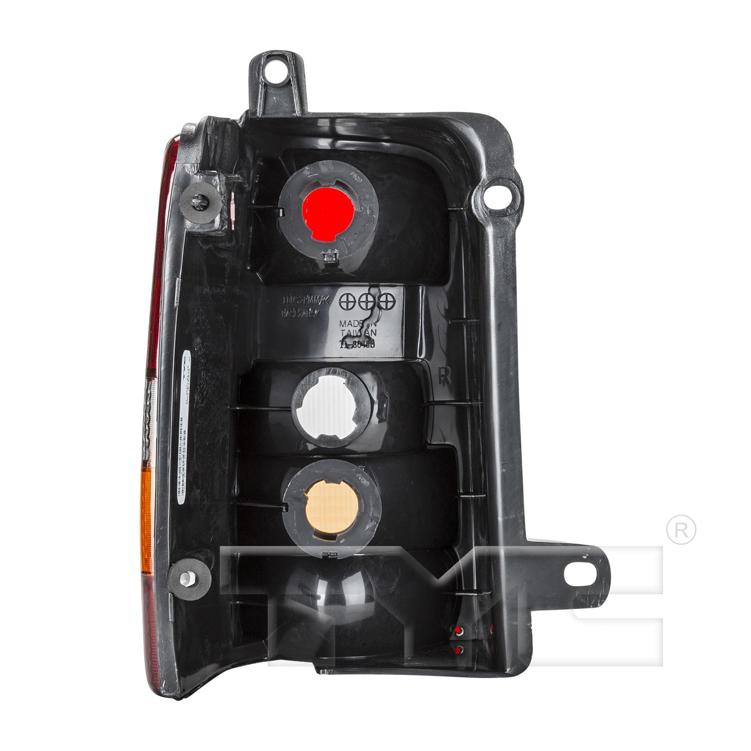TYC 11304301 Tail Light Assembly product image 2 of 6