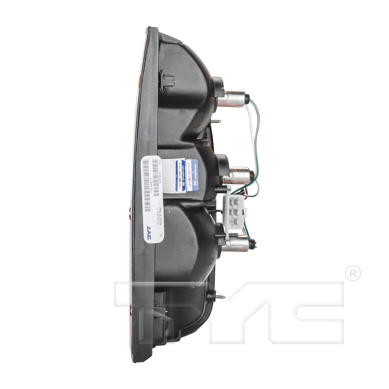 TYC 11307000 - Tail Light Assembly TYC 11307000 Tail Light Assembly product image 3 of 6