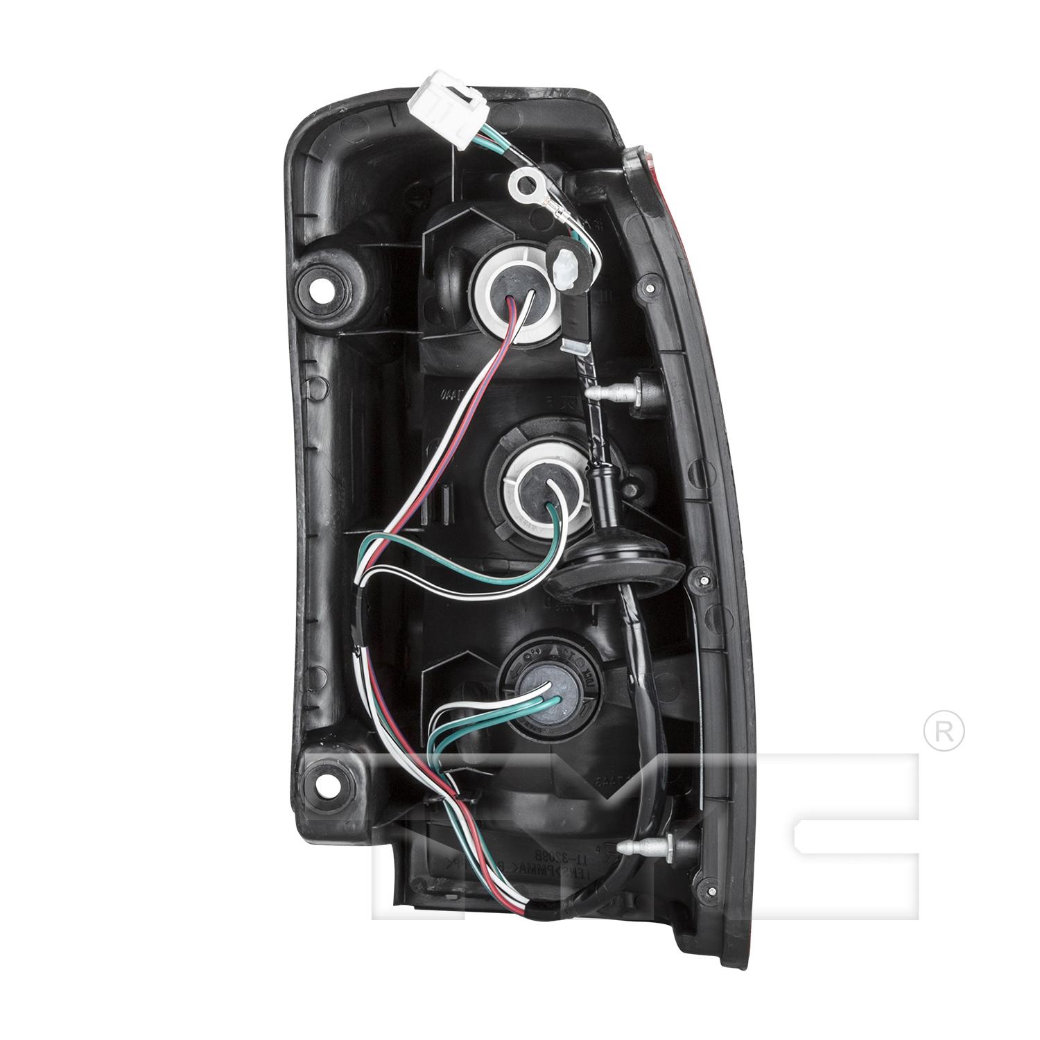 TYC 11321090 Tail Light Assembly product image 2 of 6