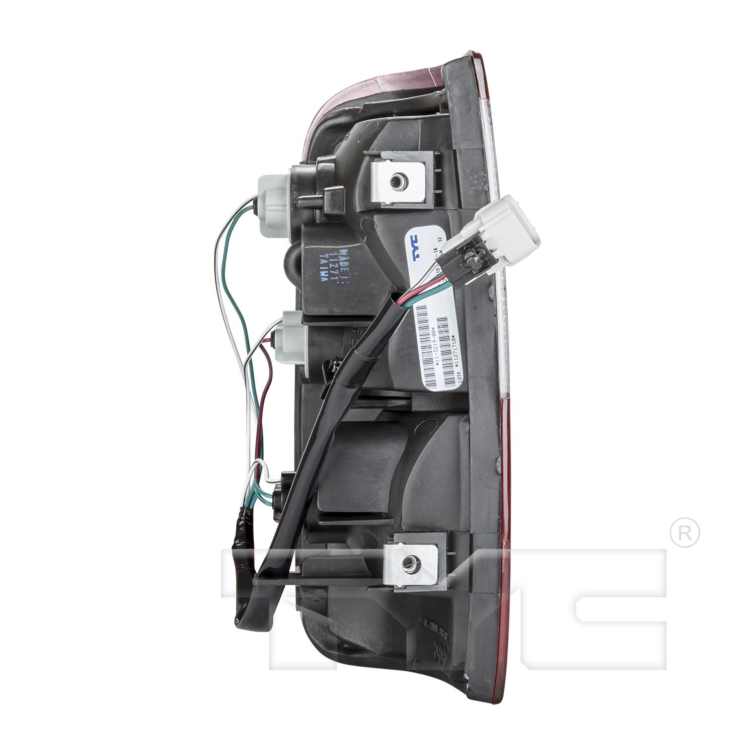 TYC 11321900 Tail Light Assembly product image 4 of 6
