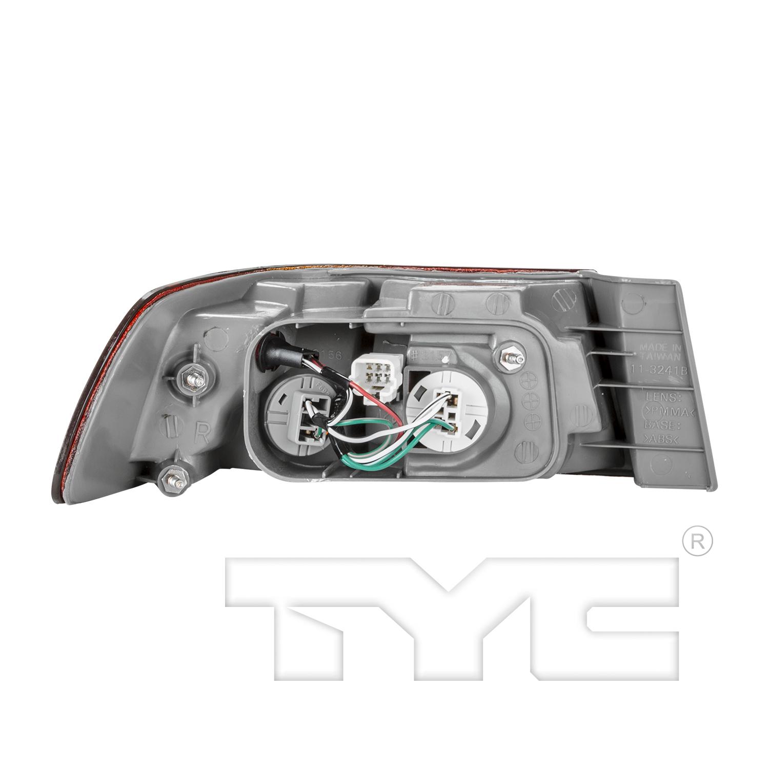 TYC 11324100 Tail Light Assembly product image 2 of 6