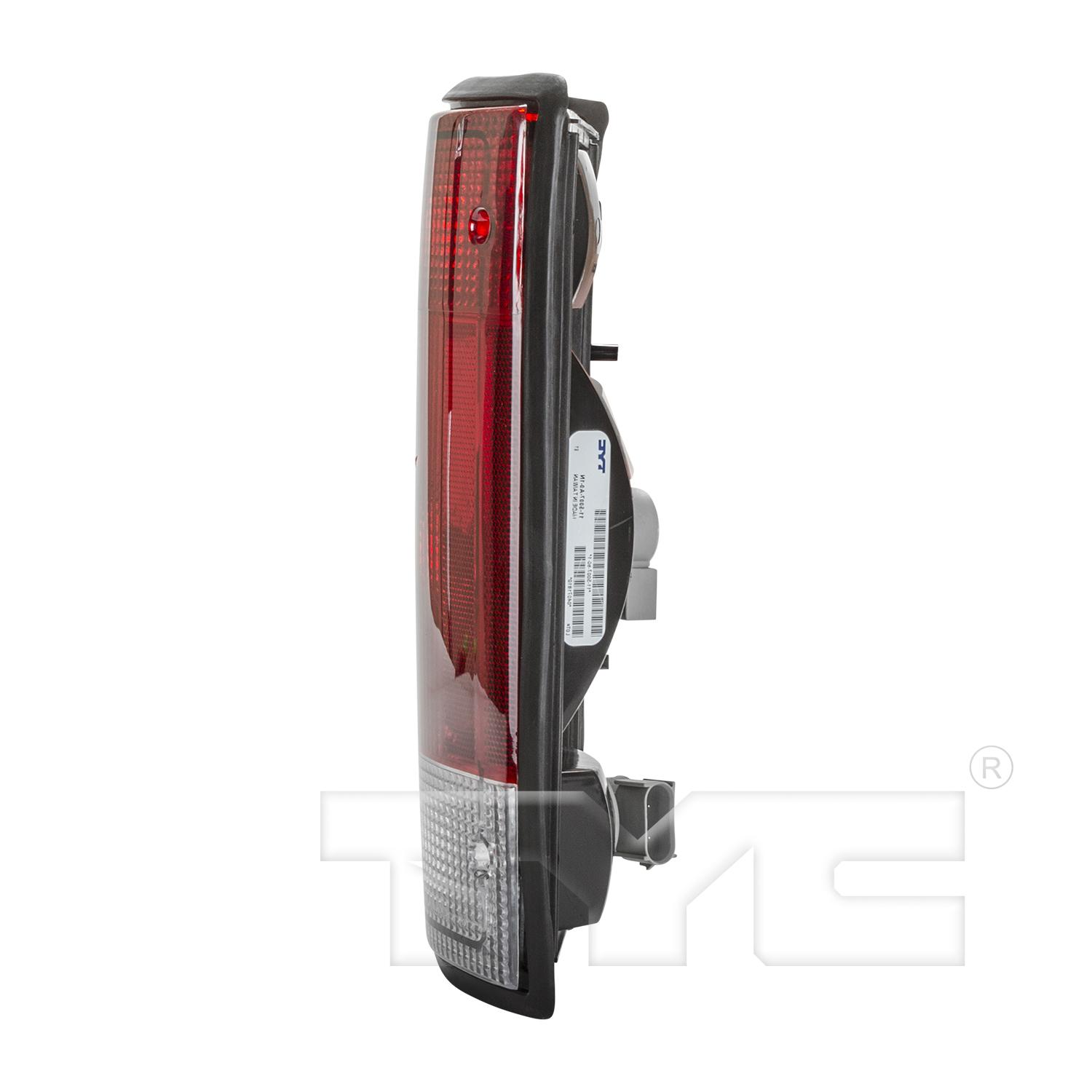 TYC 115008809 Tail Light Assembly product image 4 of 6