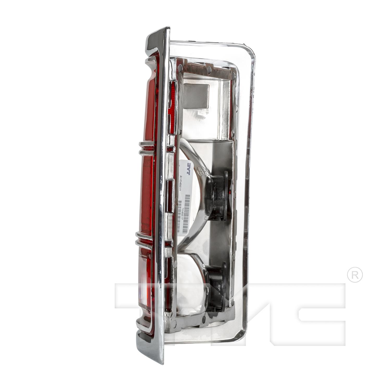 TYC 11506021 Tail Light Assembly product image 4 of 6