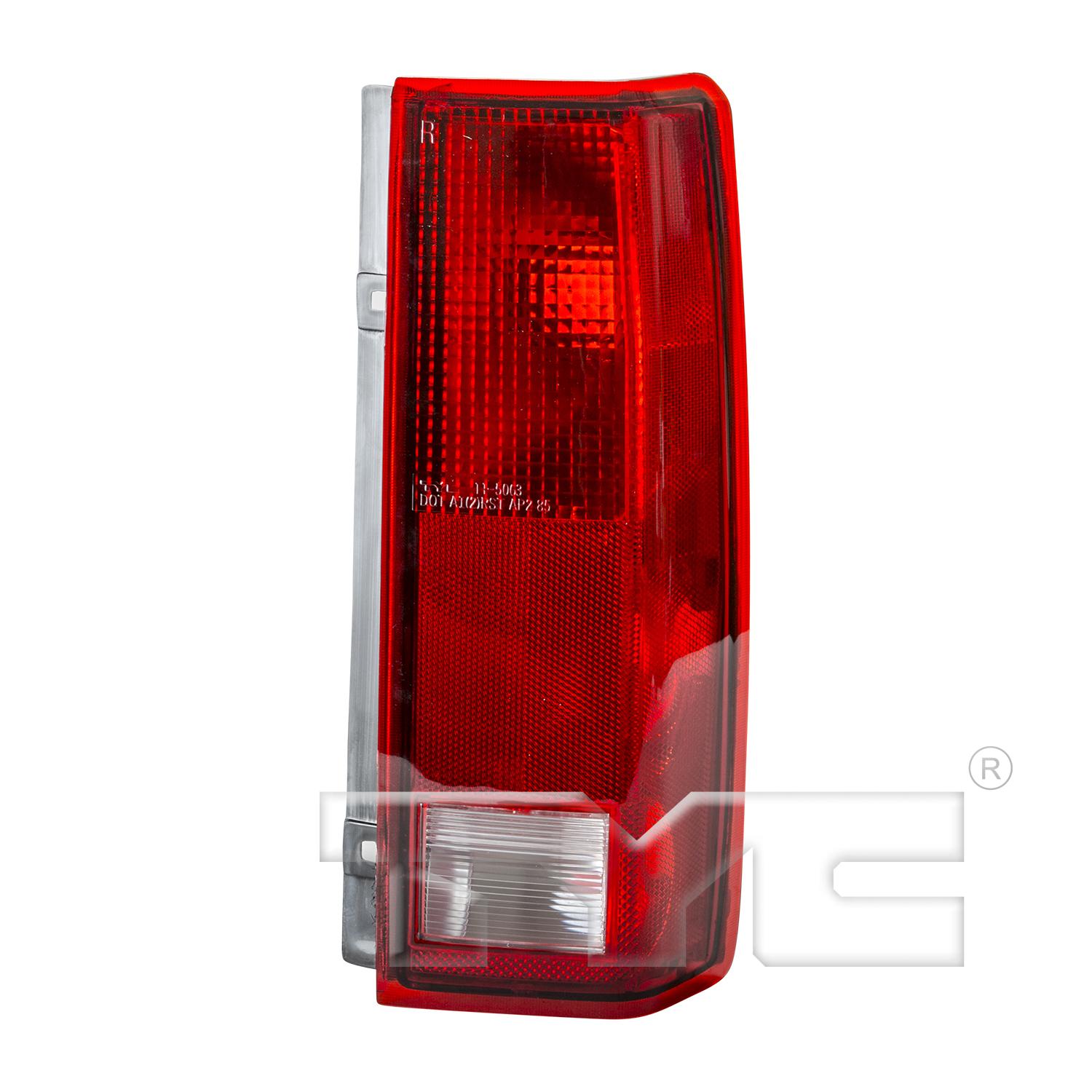 TYC 11506301 Tail Light Assembly product image 1 of 6
