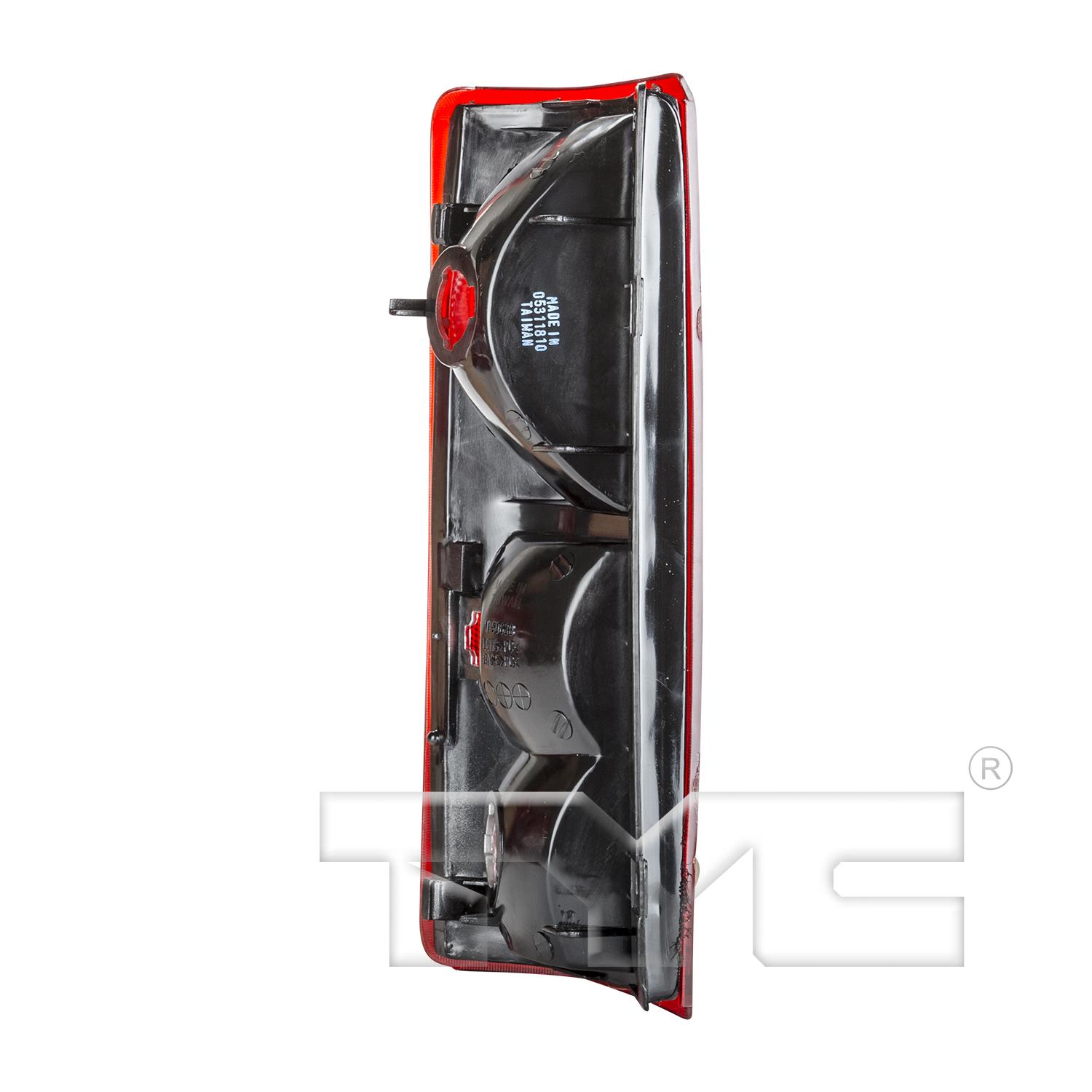 TYC 11506301 Tail Light Assembly product image 4 of 6