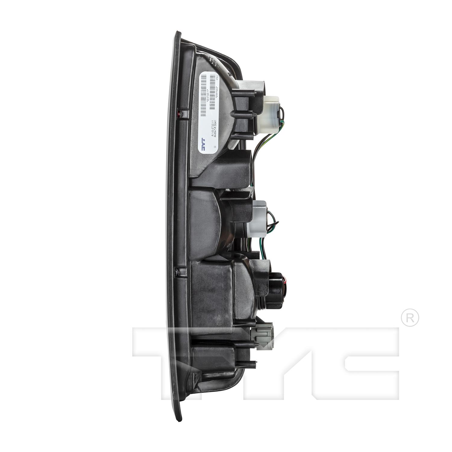 TYC 11507400 Tail Light Assembly product image 3 of 6
