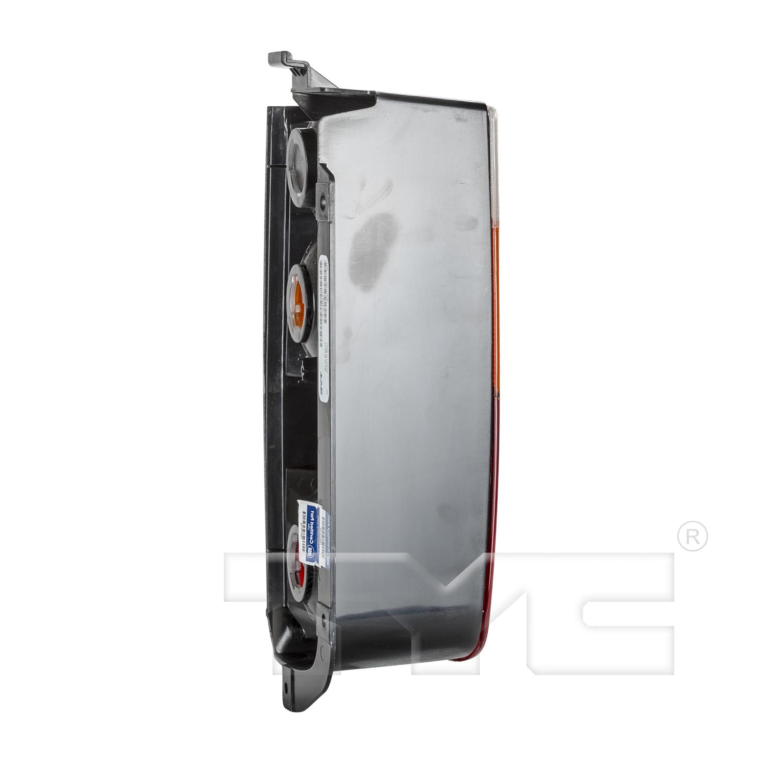 TYC 11508001 Tail Light Assembly product image 4 of 6