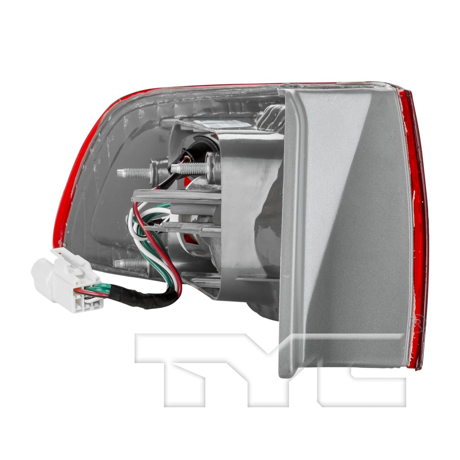 TYC 11538900 Tail Light Assembly product image 4 of 6