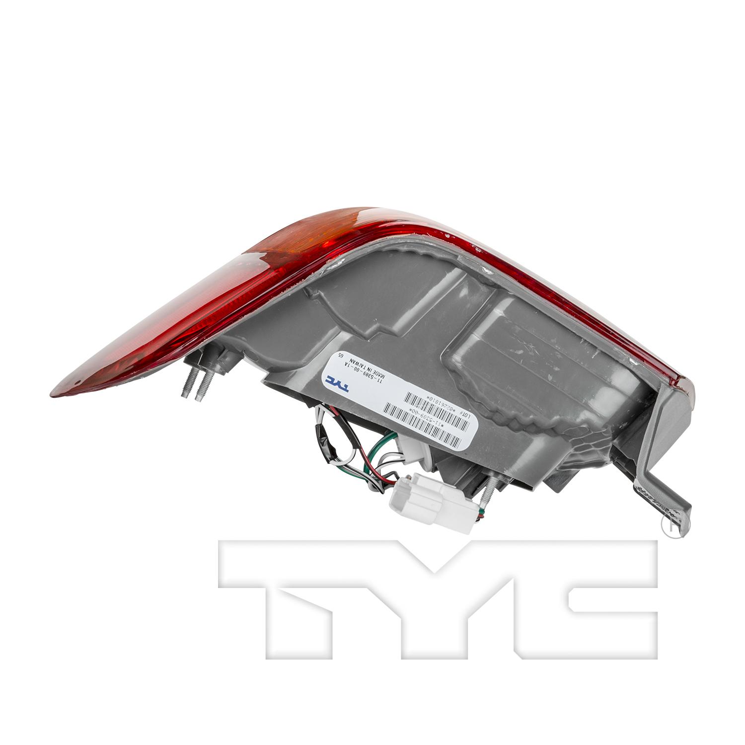 TYC 11538900 Tail Light Assembly product image 5 of 6