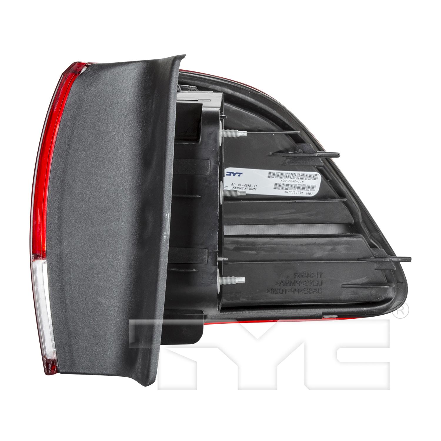 TYC 11546600 - Tail Light Assembly TYC 11546600 Tail Light Assembly product image 4 of 6