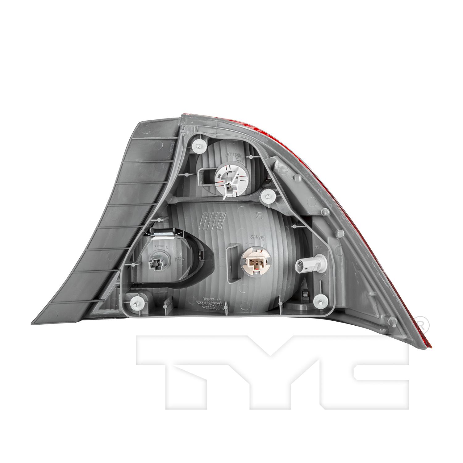 TYC 11550600 Tail Light Assembly product image 2 of 6