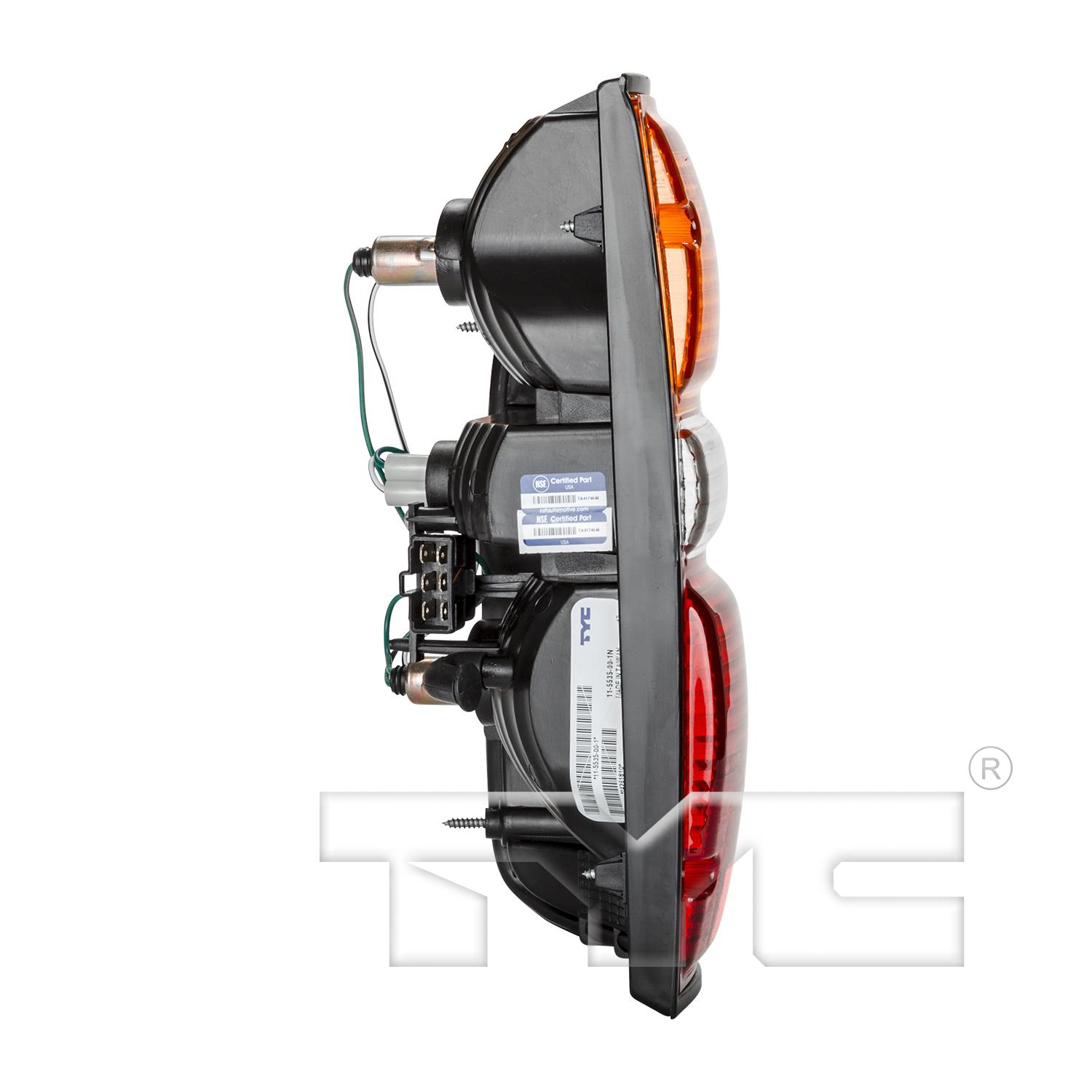 TYC 11553500 Tail Light Assembly product image 4 of 6