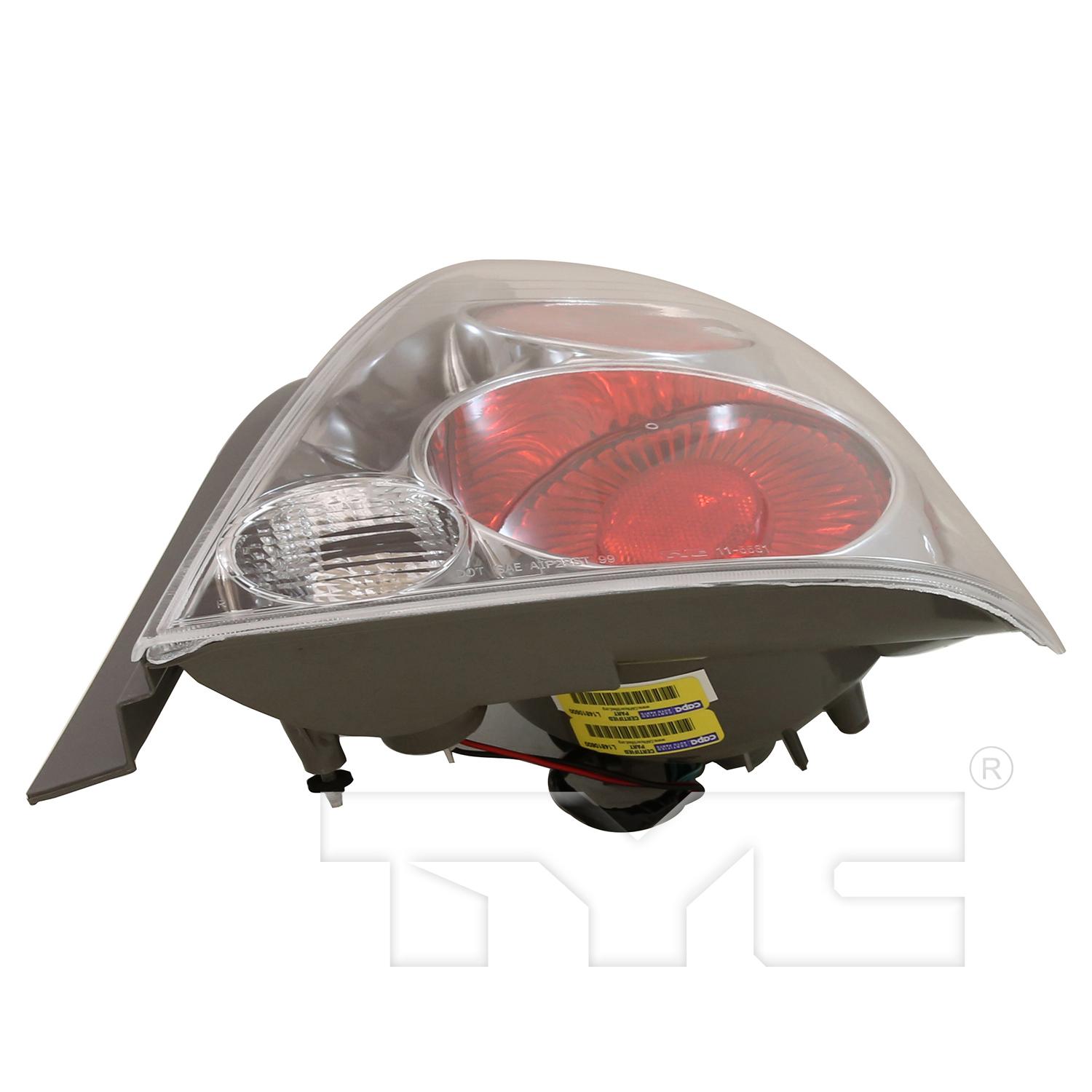 TYC 11558190 Tail Light Assembly product image 6 of 6