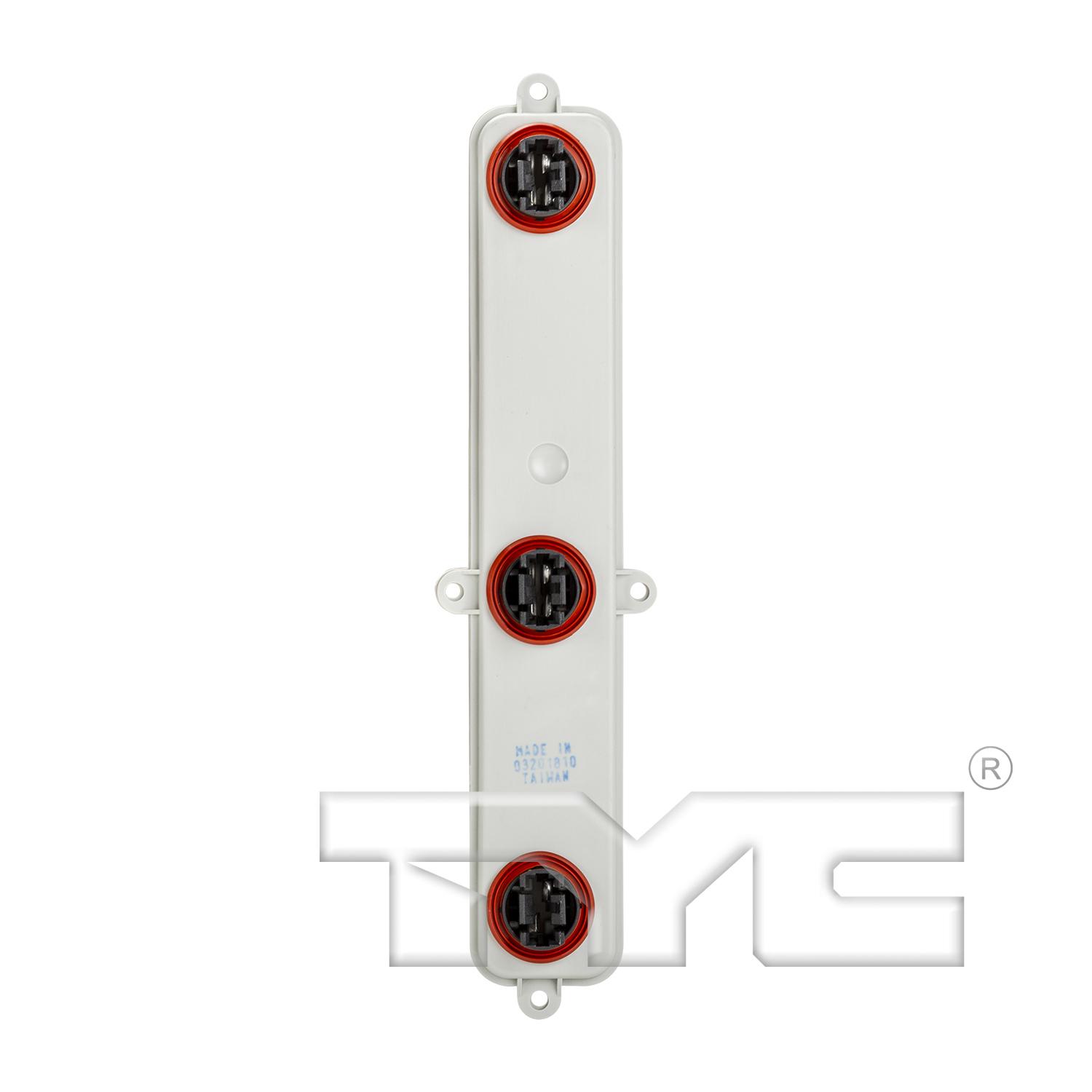 TYC 11570120A Tail Light Connector Plate product image 1 of 4