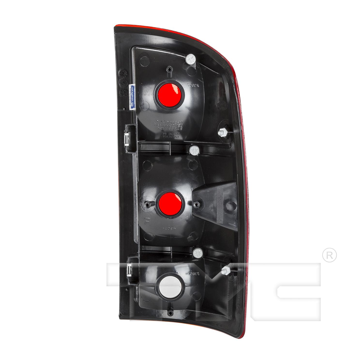 TYC 115702011A Tail Light Assembly product image 2 of 6