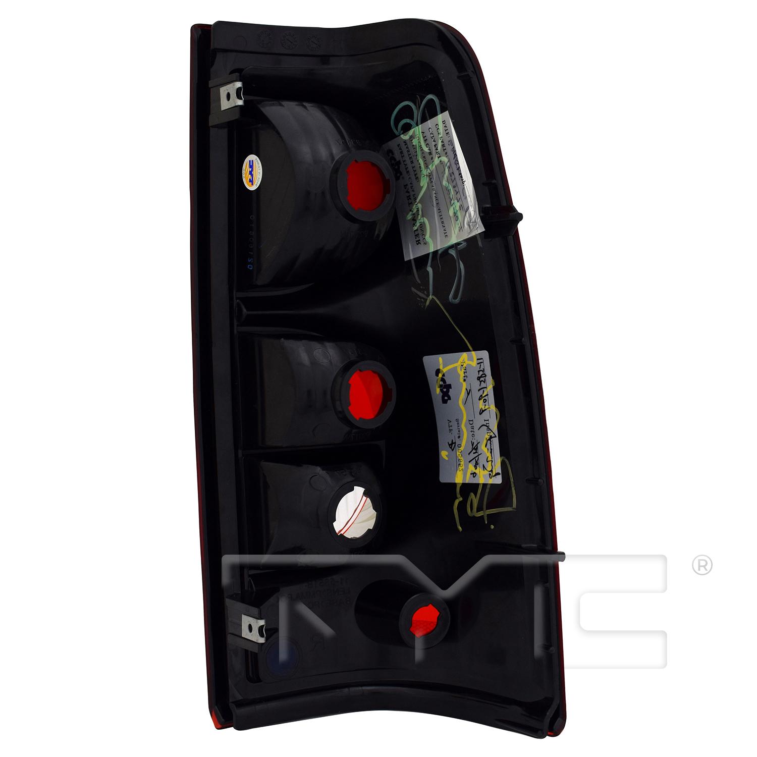 TYC 115852919 Tail Light Assembly product image 2 of 6