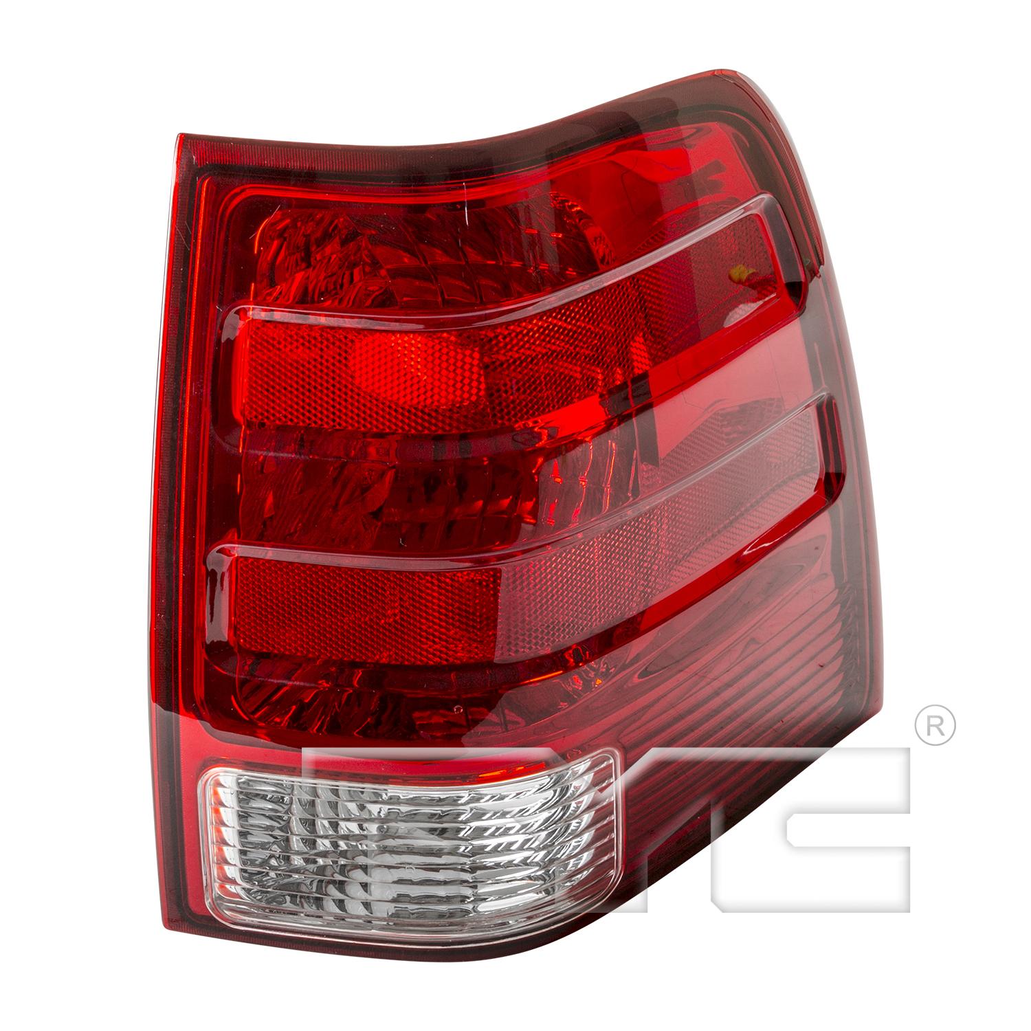 TYC 11587101 Tail Light Assembly product image 1 of 6