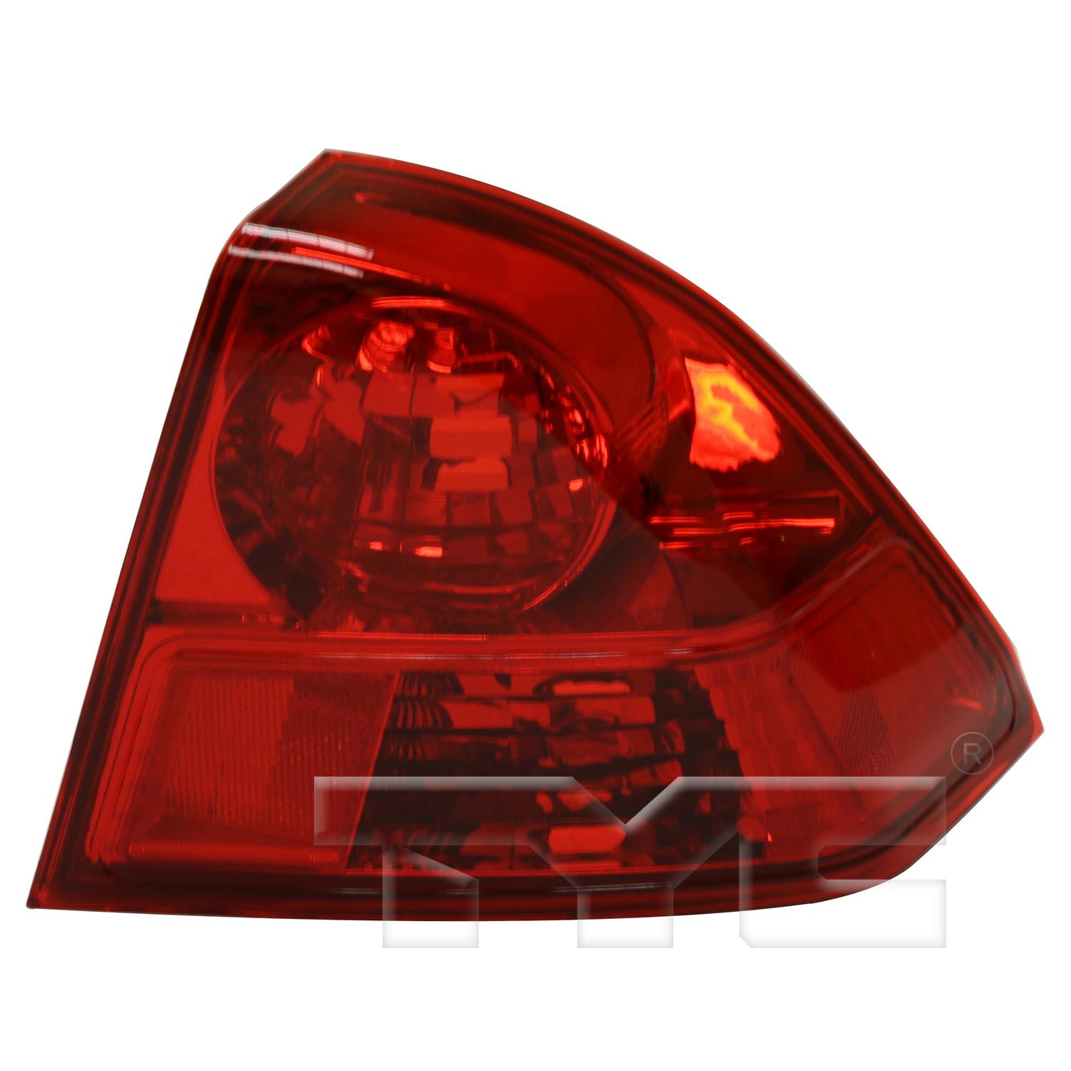 TYC 115877019 Tail Light Assembly product image 1 of 6