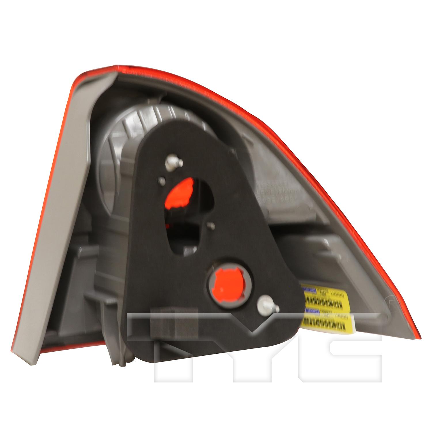 TYC 11587801 Tail Light Assembly product image 2 of 6