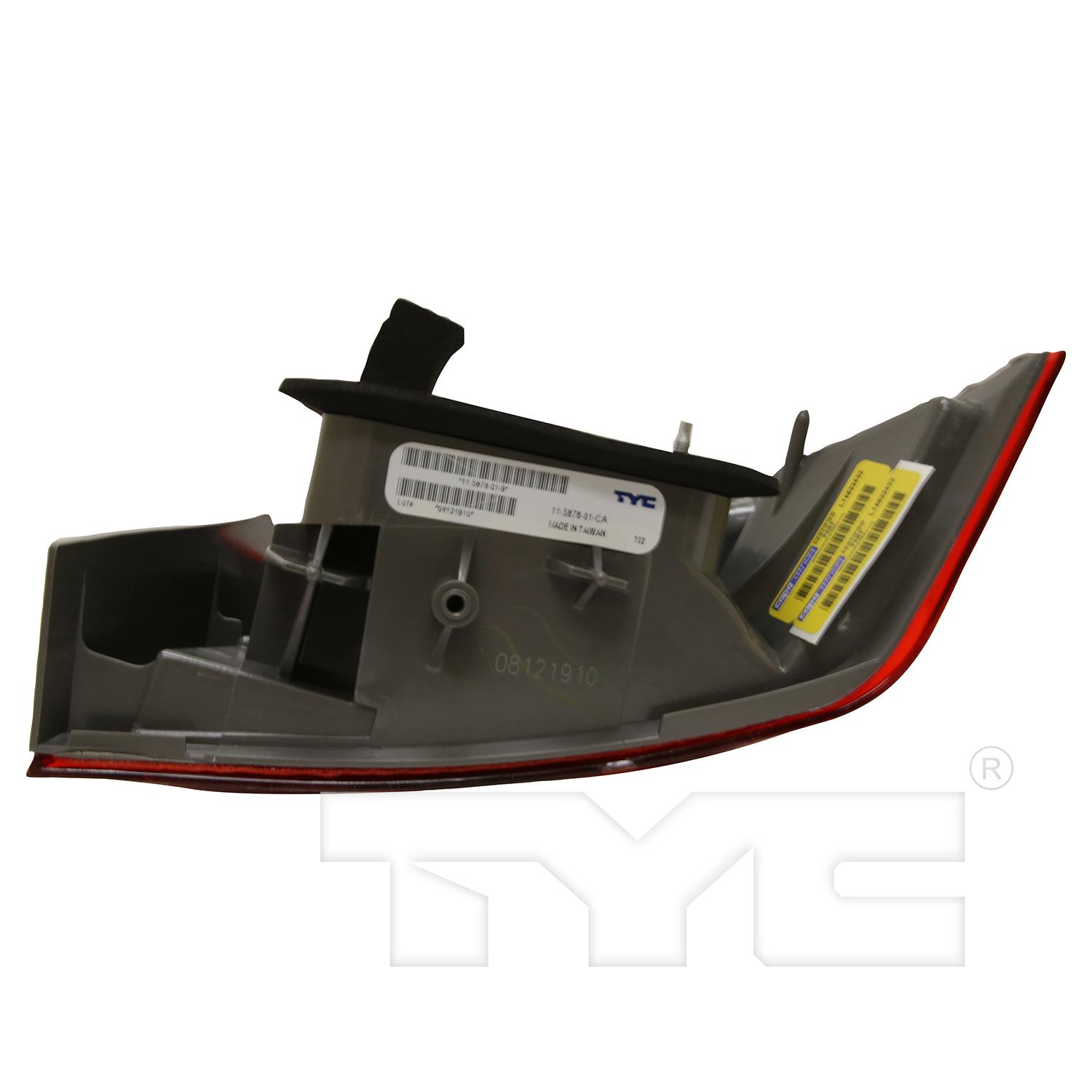 TYC 11587801 Tail Light Assembly product image 6 of 6