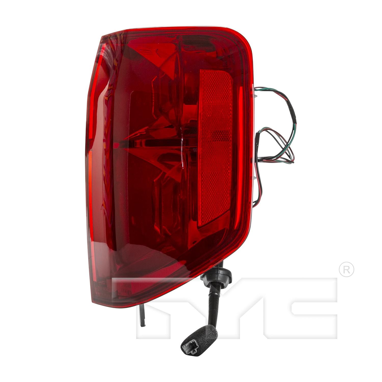 TYC 11589900 Tail Light Assembly product image 3 of 6