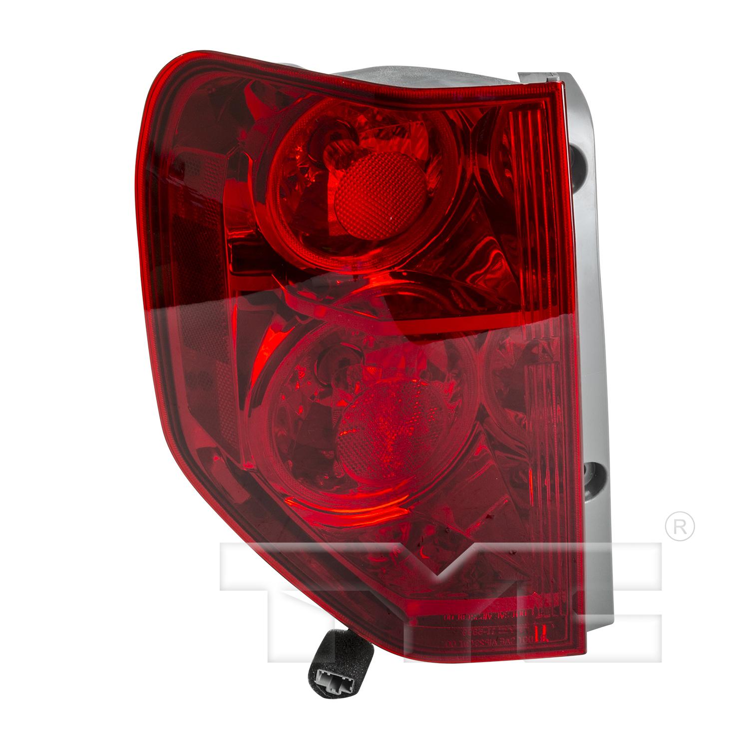 TYC 11590000 Tail Light Assembly product image 1 of 6