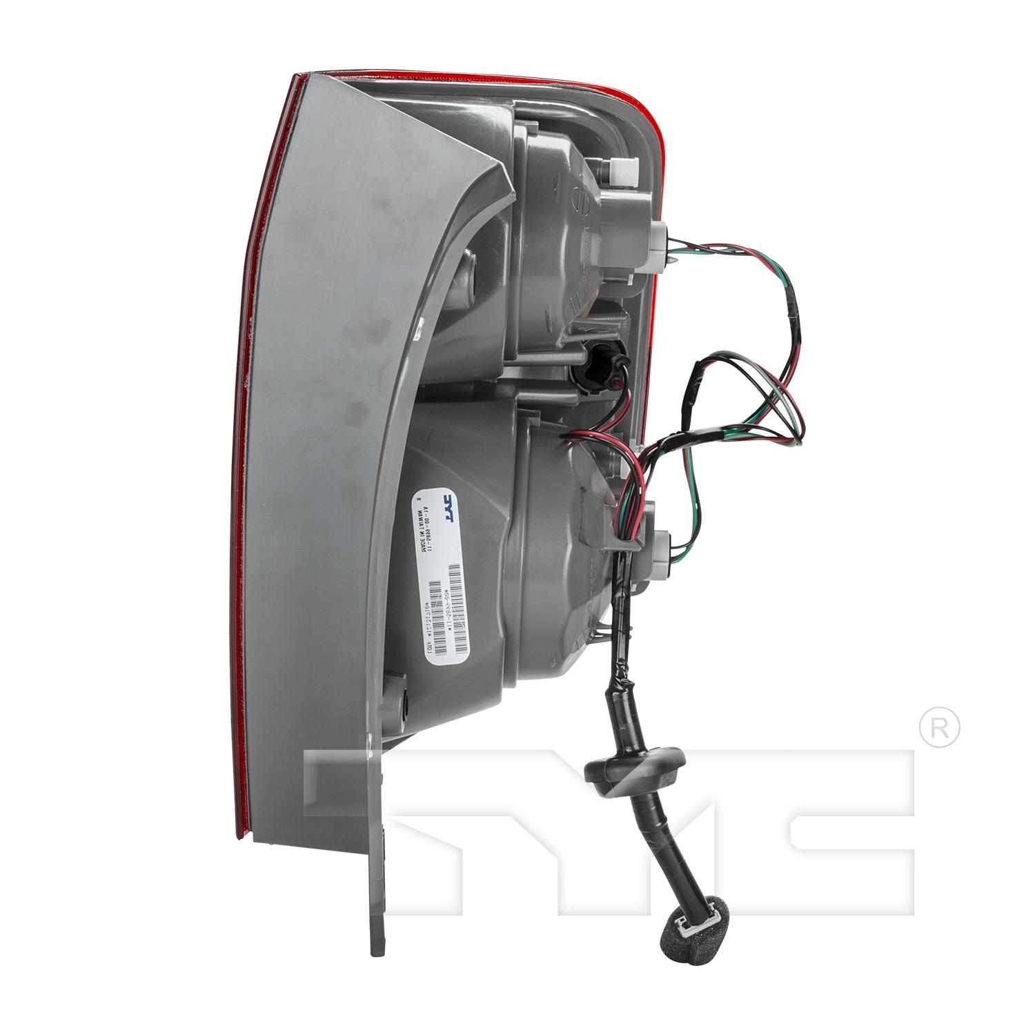 TYC 11590000 Tail Light Assembly product image 4 of 6