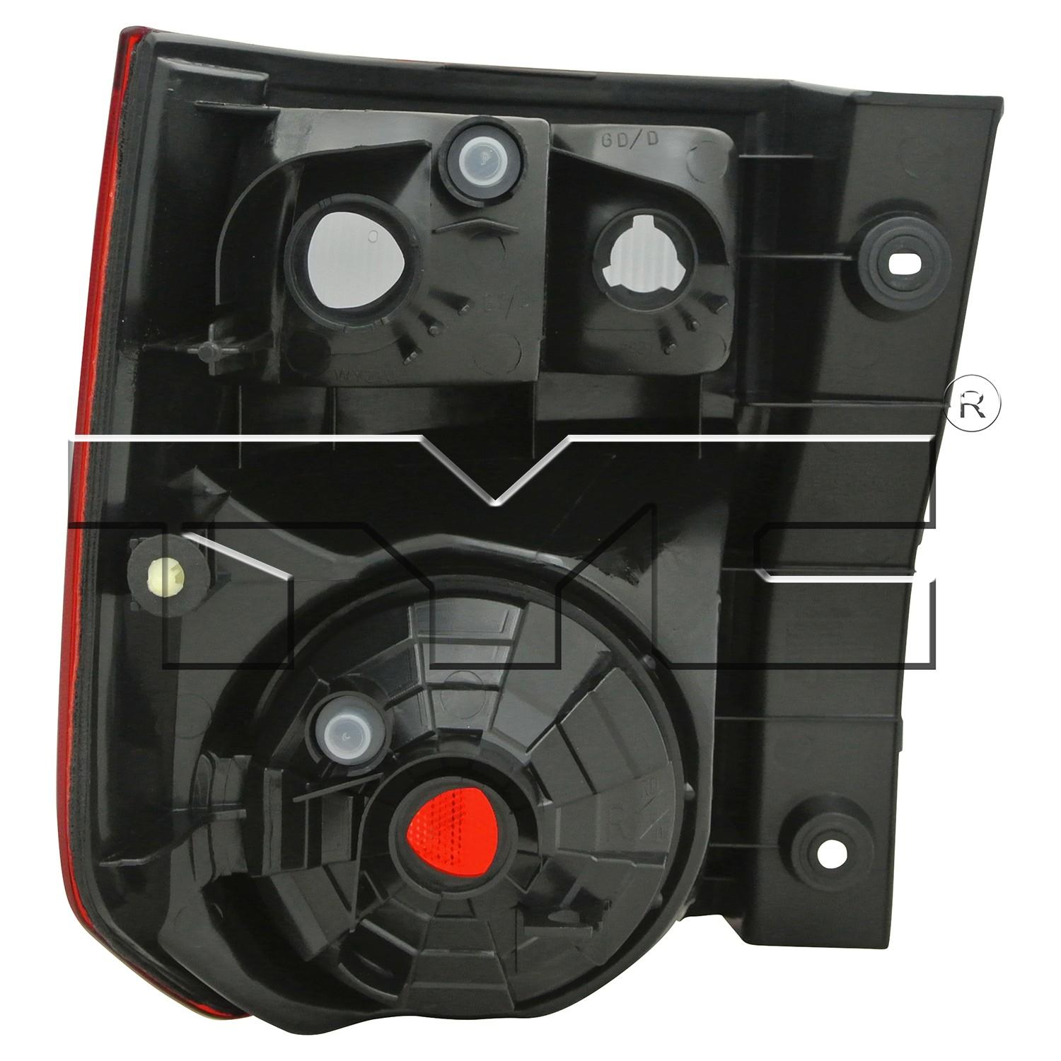 TYC 115905019 Tail Light Assembly product image 2 of 6