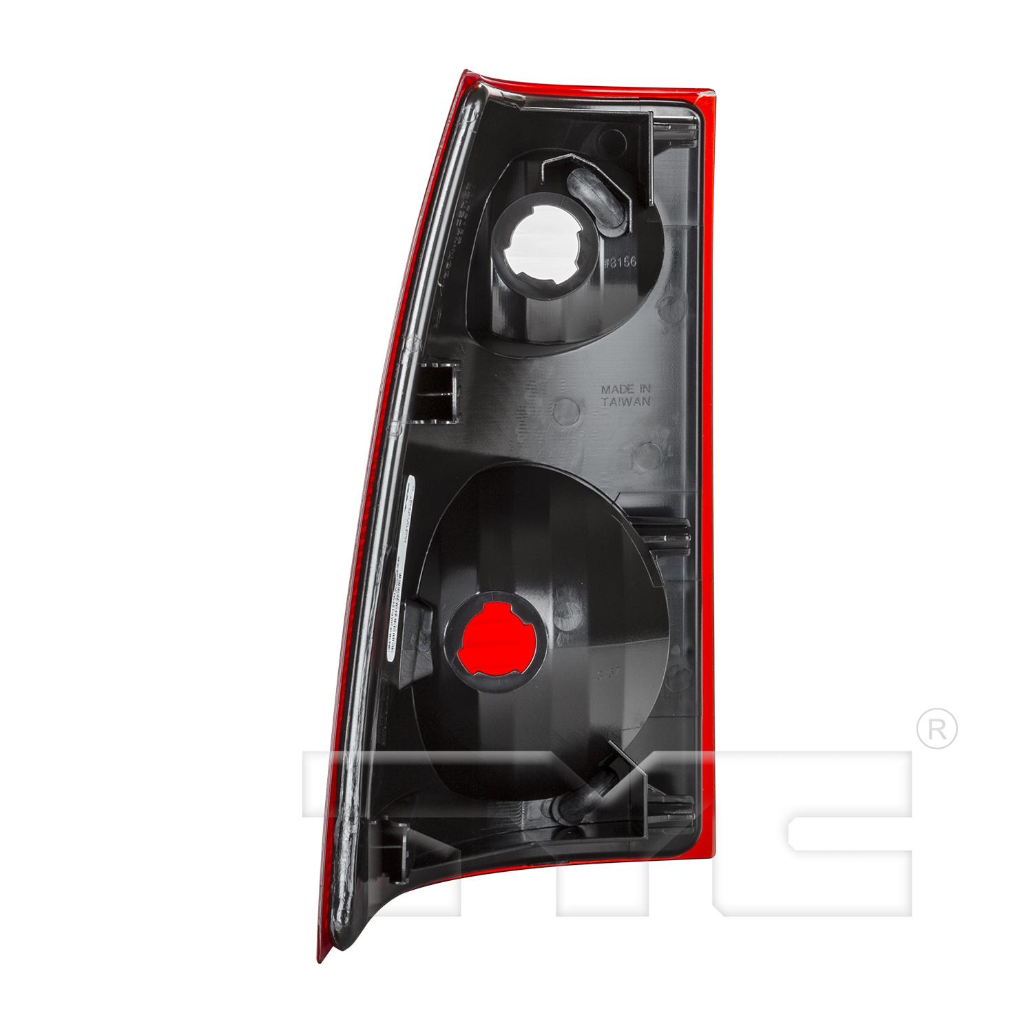 TYC 11591901 Tail Light Assembly product image 2 of 6