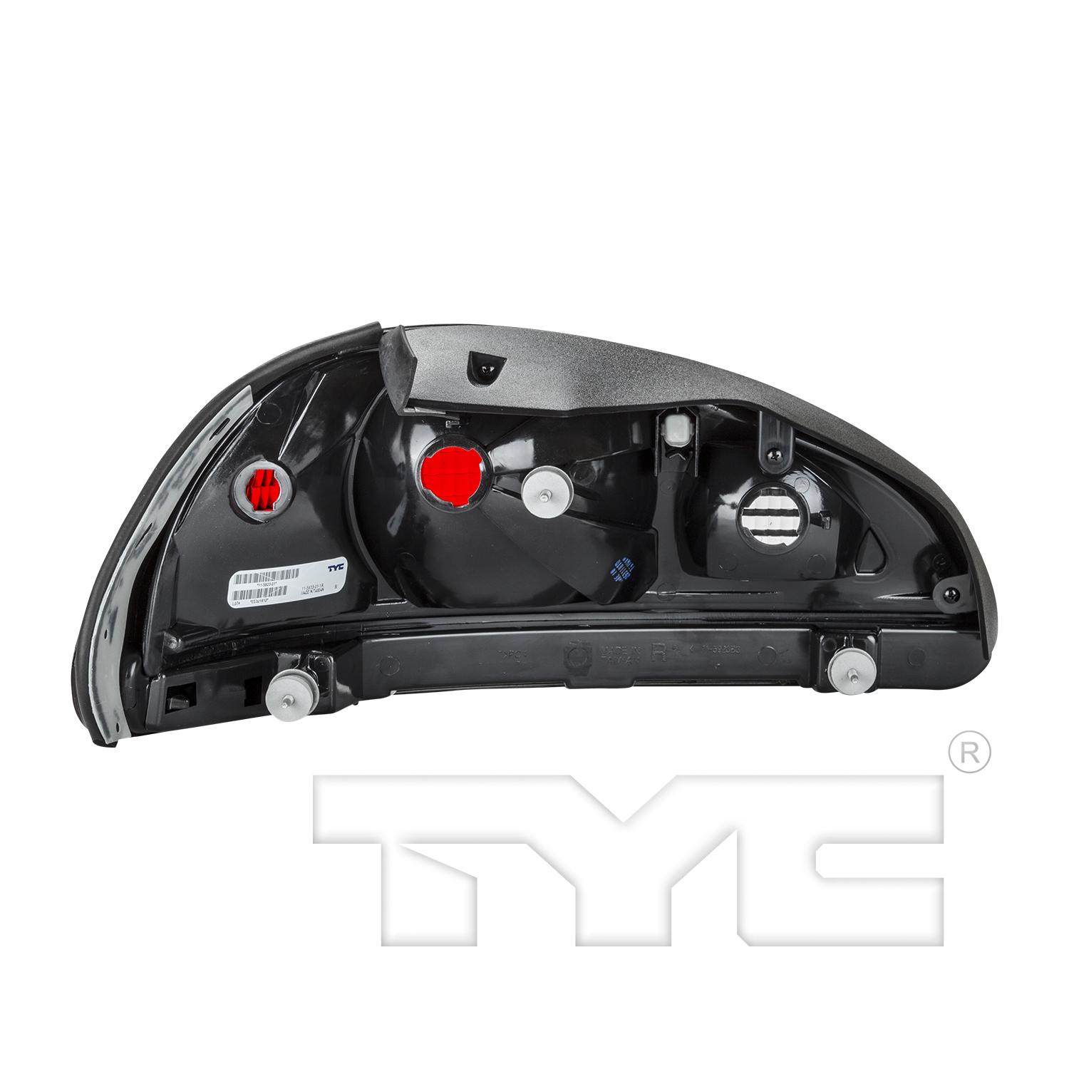 TYC 11592301 Tail Light Assembly product image 2 of 6