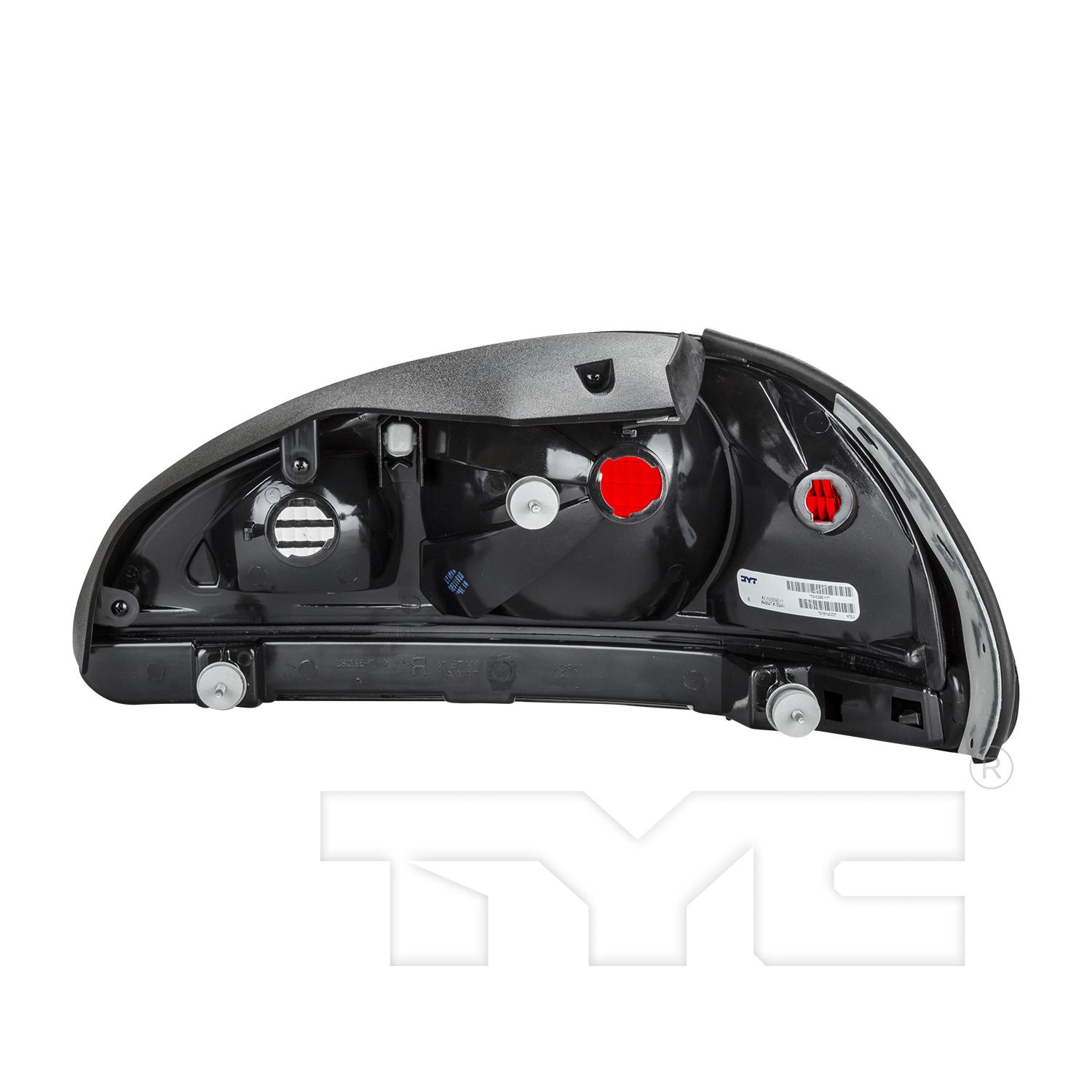 TYC 11592401 Tail Light Assembly product image 2 of 6
