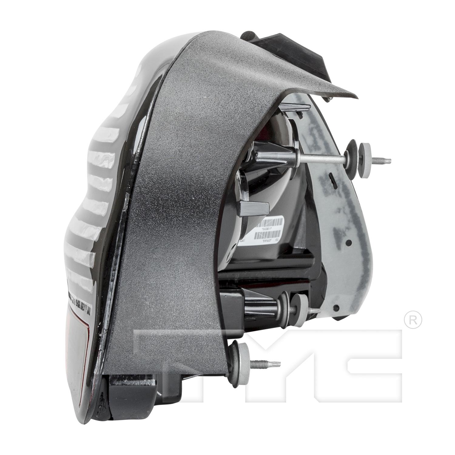TYC 11592401 Tail Light Assembly product image 4 of 6