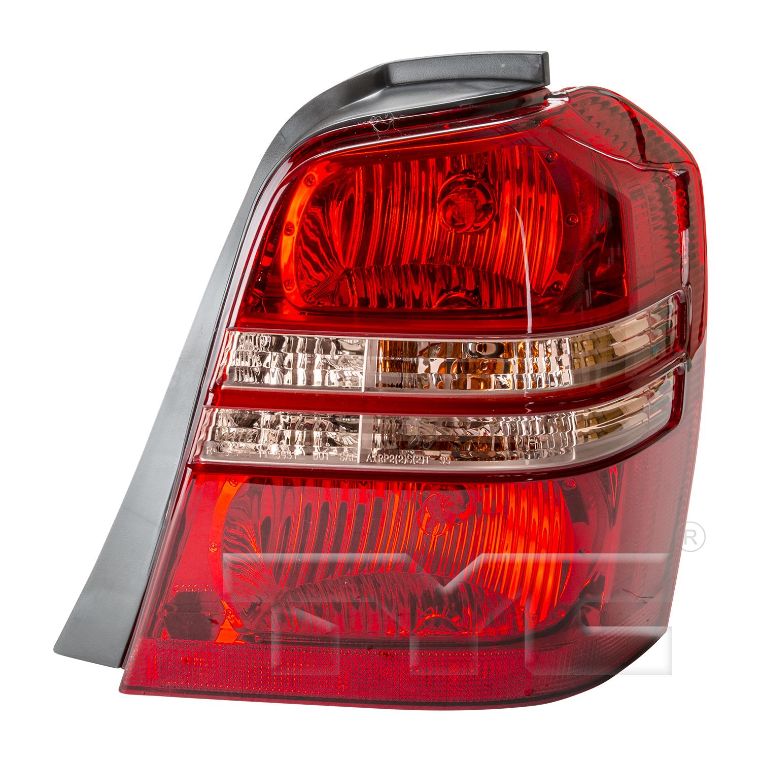TYC 11593100 Tail Light Assembly product image 1 of 6