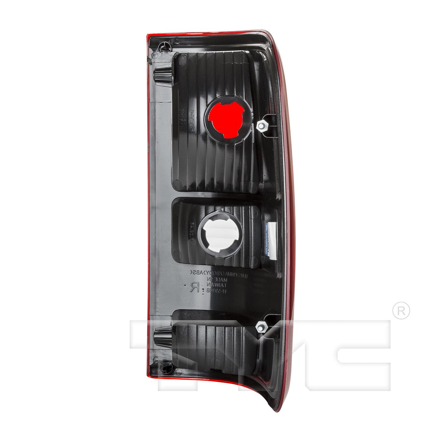 TYC 11593401 Tail Light Assembly product image 2 of 6
