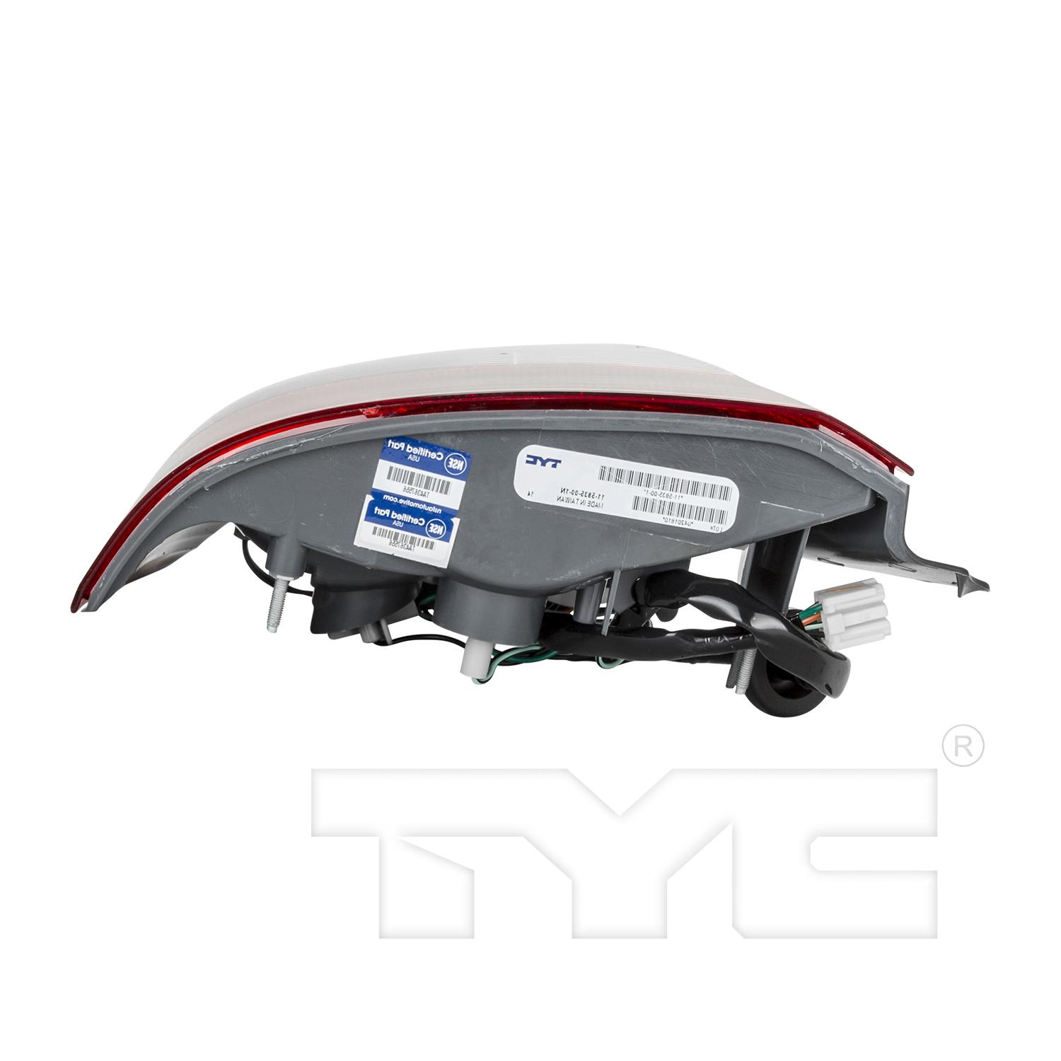 TYC 11593600 Tail Light Assembly product image 6 of 6