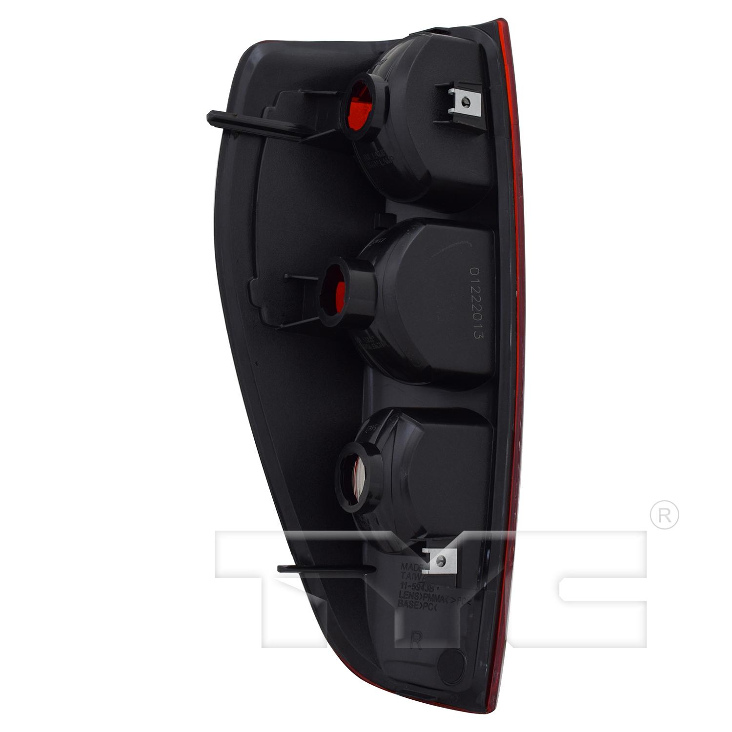 TYC 115943019 Tail Light Assembly product image 2 of 6