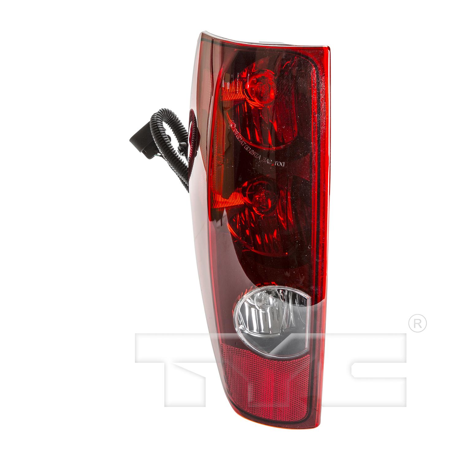 TYC 11594400 Tail Light Assembly product image 1 of 8