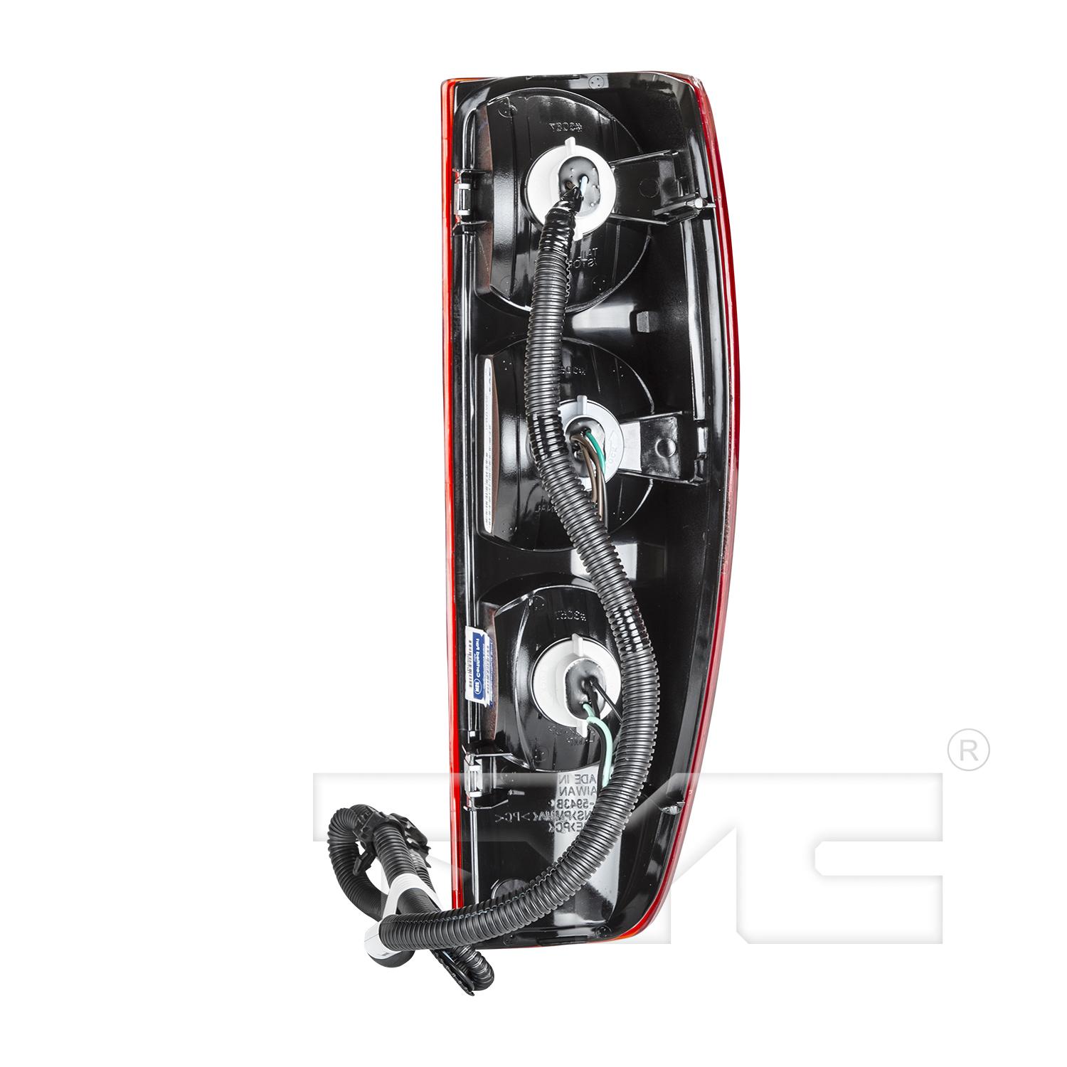 TYC 11594400 Tail Light Assembly product image 4 of 8