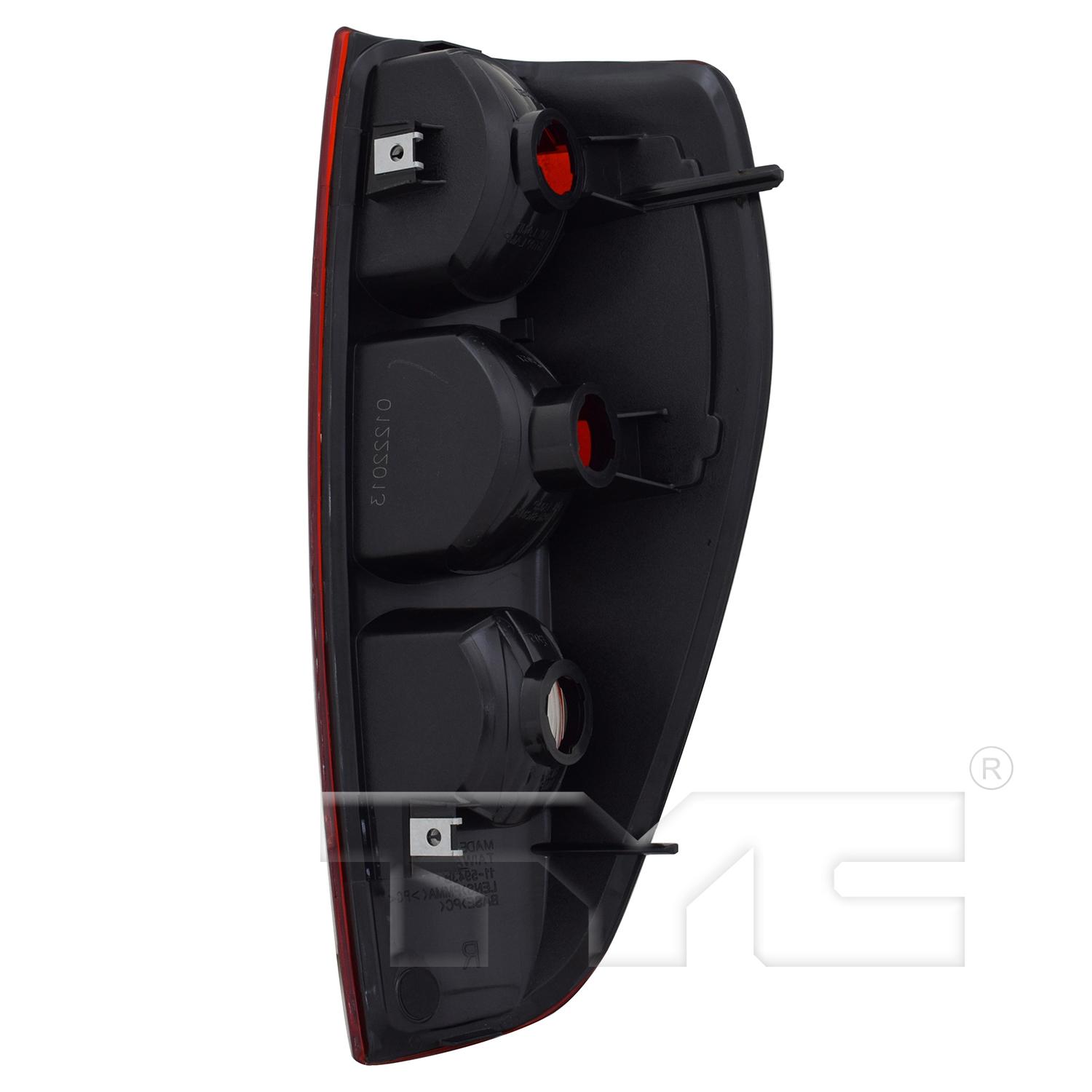 TYC 115944019 Tail Light Assembly product image 2 of 6