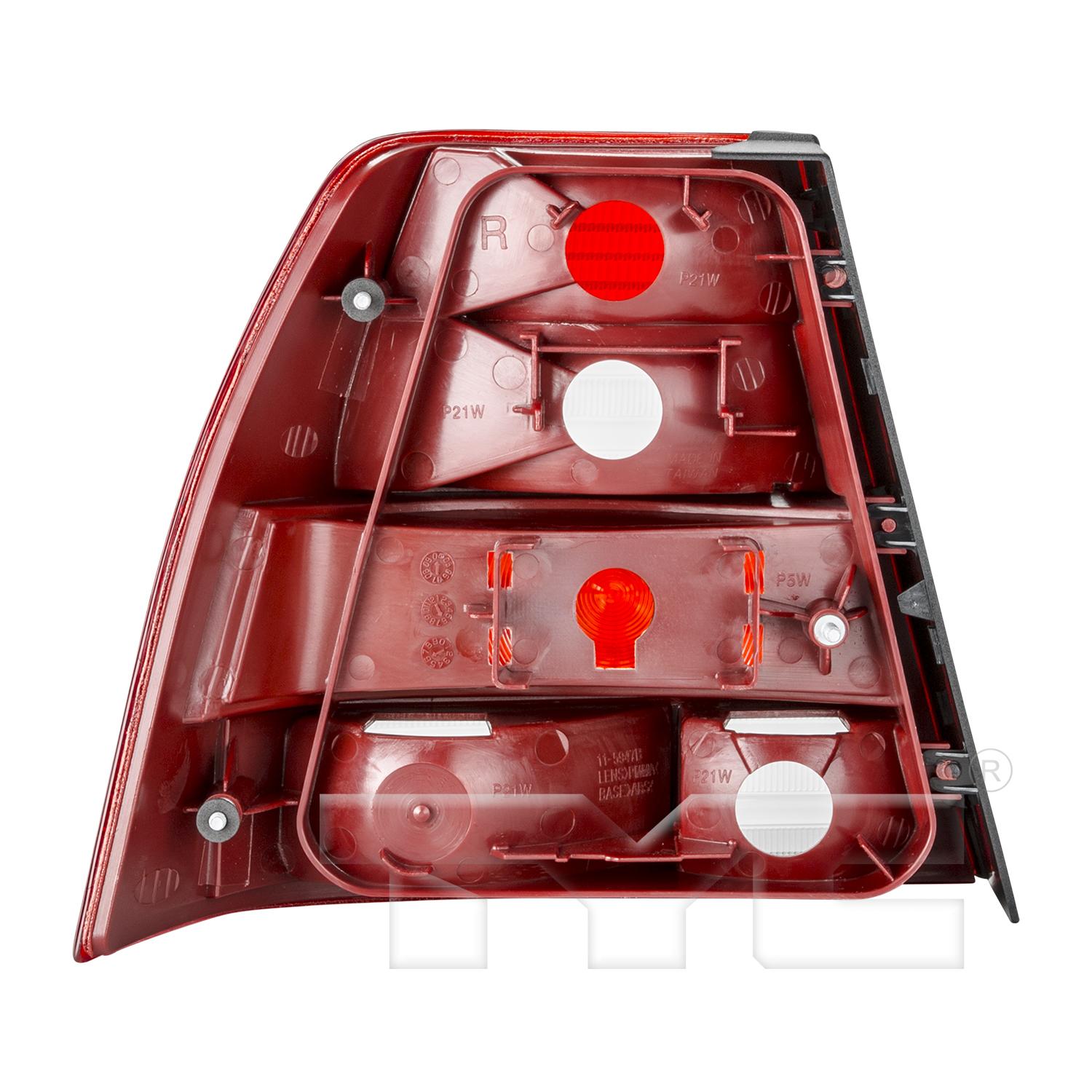 TYC 11594791 Tail Light Assembly product image 2 of 6