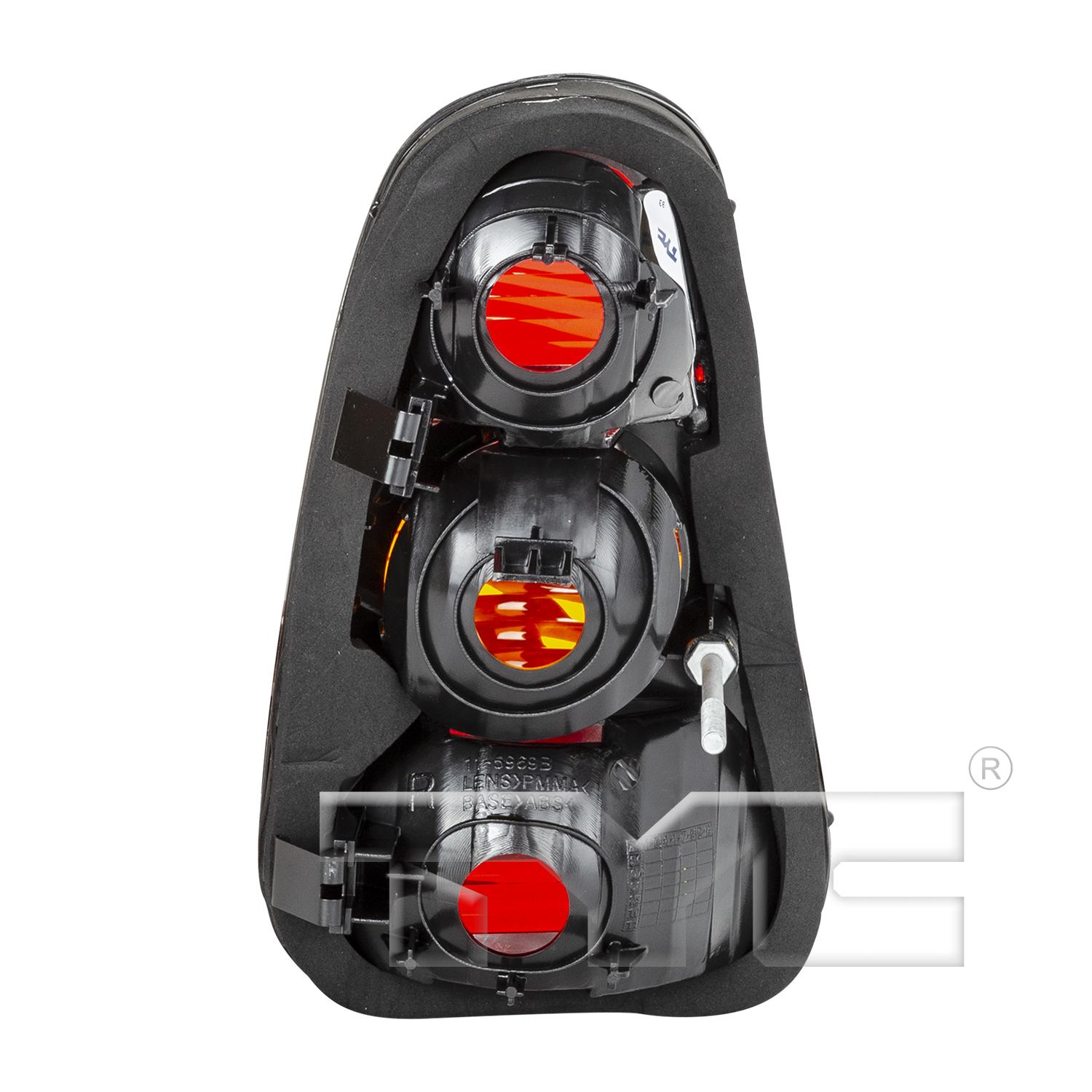 TYC 11596901 Tail Light Assembly product image 2 of 6