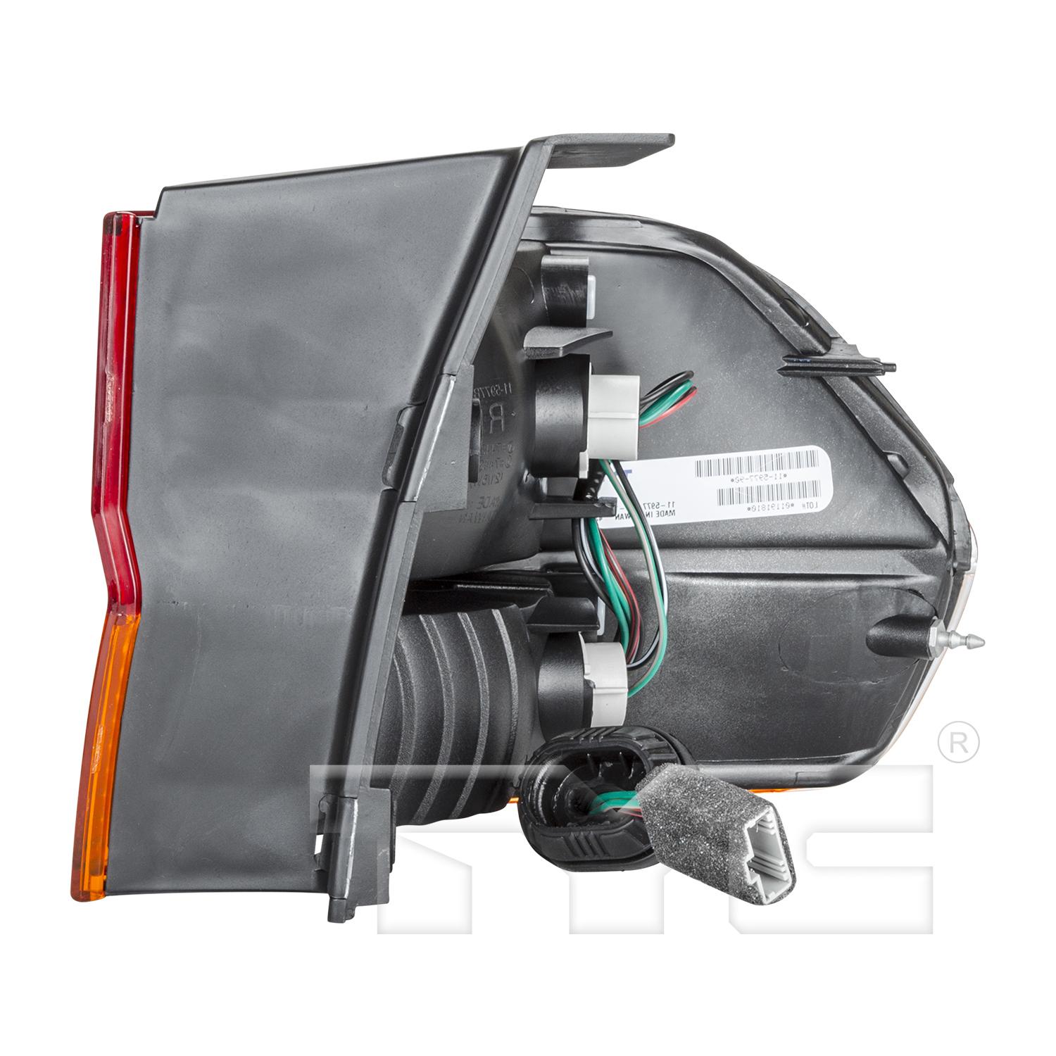 TYC 11597890 Tail Light Assembly product image 4 of 6