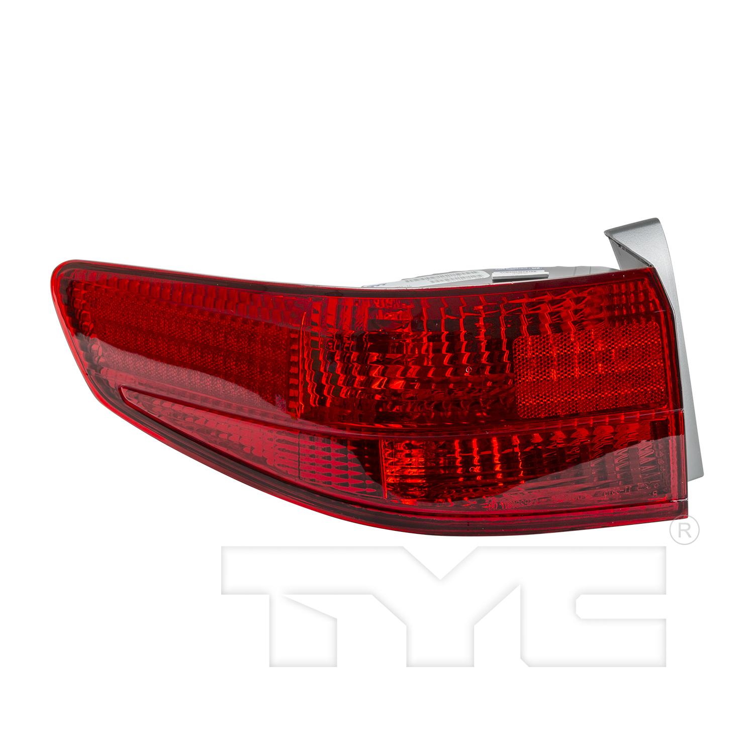 TYC 11598600 - Tail Light Assembly TYC 11598600 Tail Light Assembly product image 1 of 6