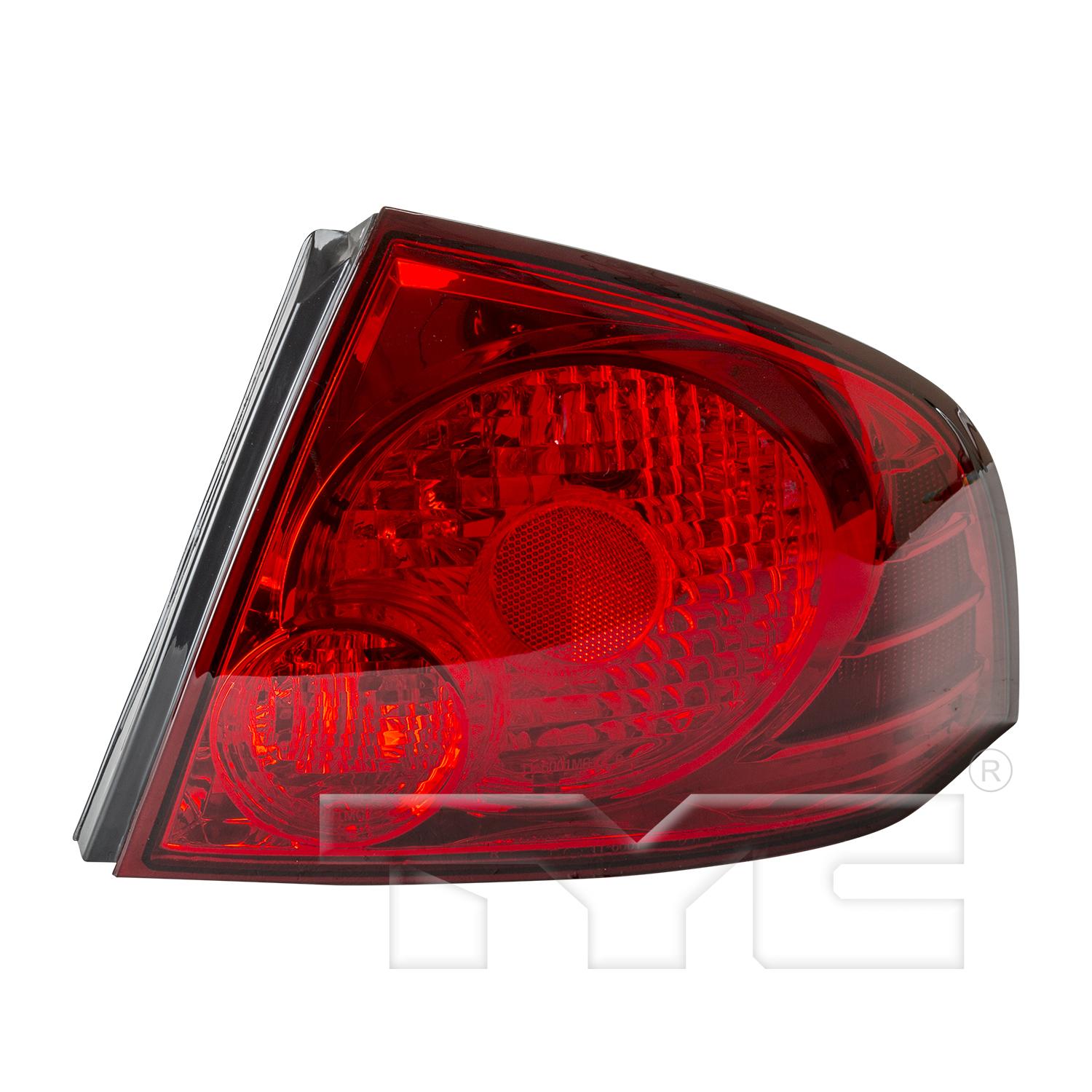 TYC 11600100 - Tail Light Assembly TYC 11600100 Tail Light Assembly product image 1 of 6