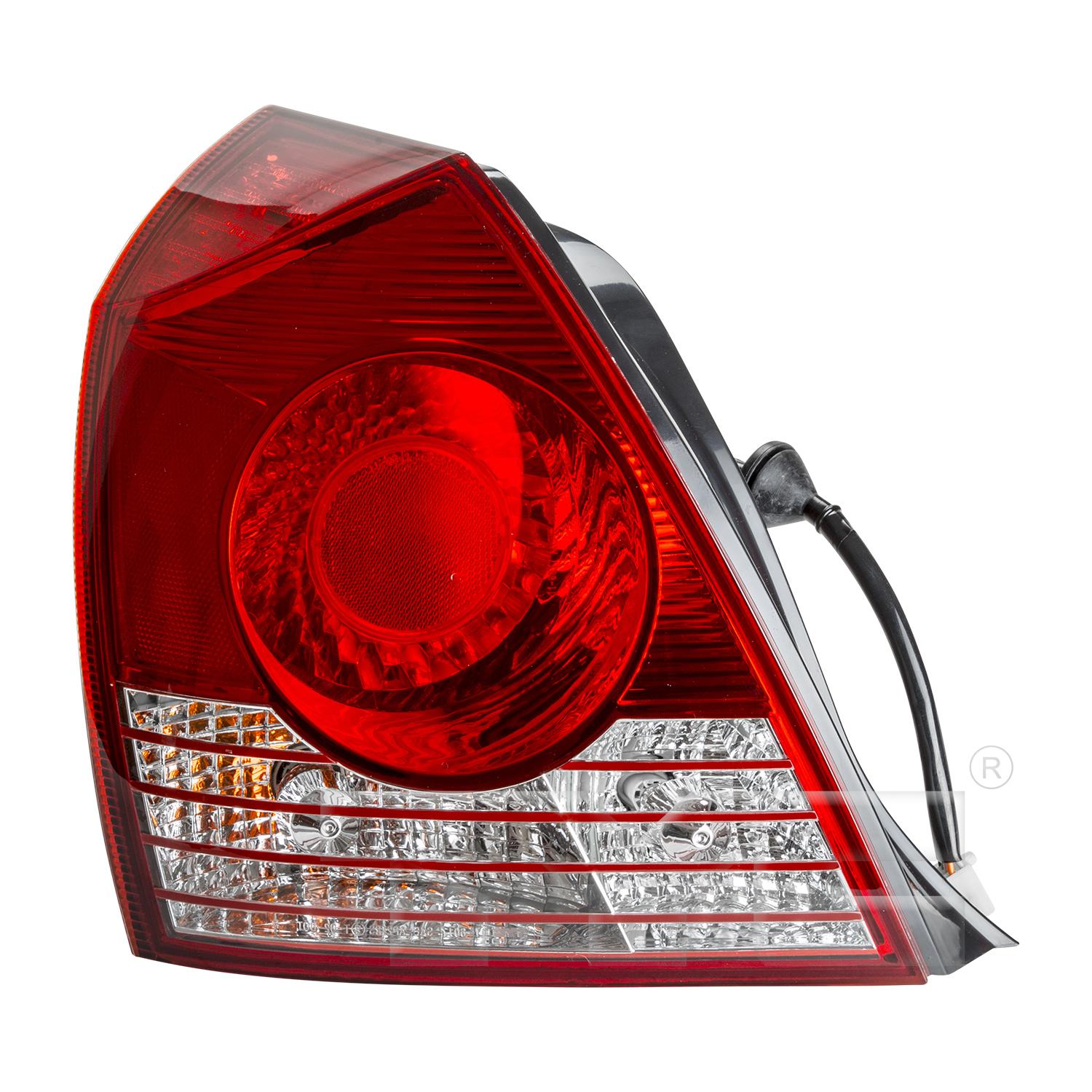 TYC 11601800 Tail Light Assembly product image 1 of 6