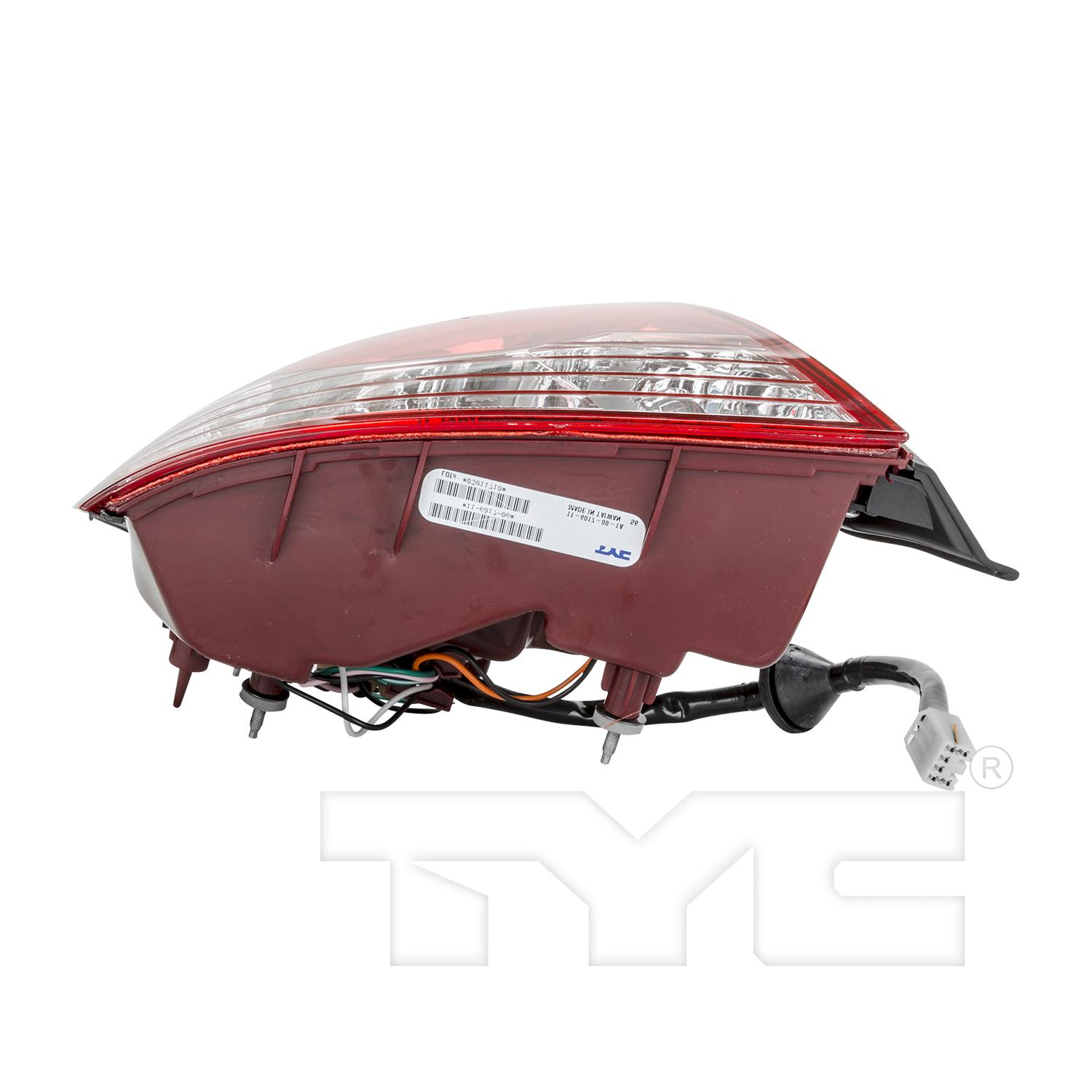 TYC 11601800 Tail Light Assembly product image 6 of 6