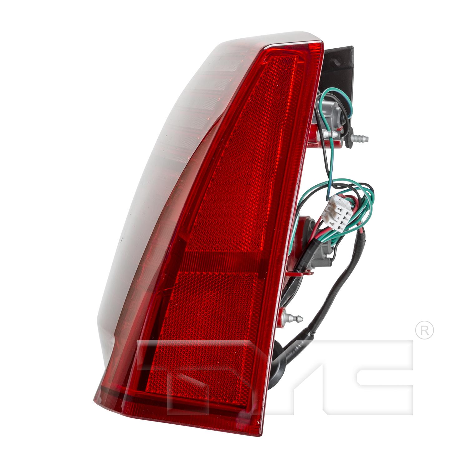 TYC 11604100 Tail Light Assembly product image 3 of 6